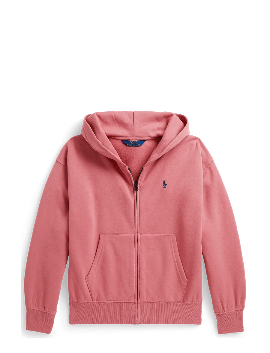 Ralph Lauren Kids - Fleece Full-Zip Hoodie - fleecejakker - canvas pink - 1