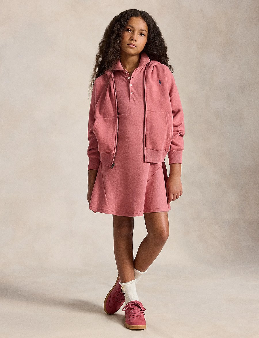 Ralph Lauren Kids - Fleece Full-Zip Hoodie - fleecejakker - canvas pink - 3