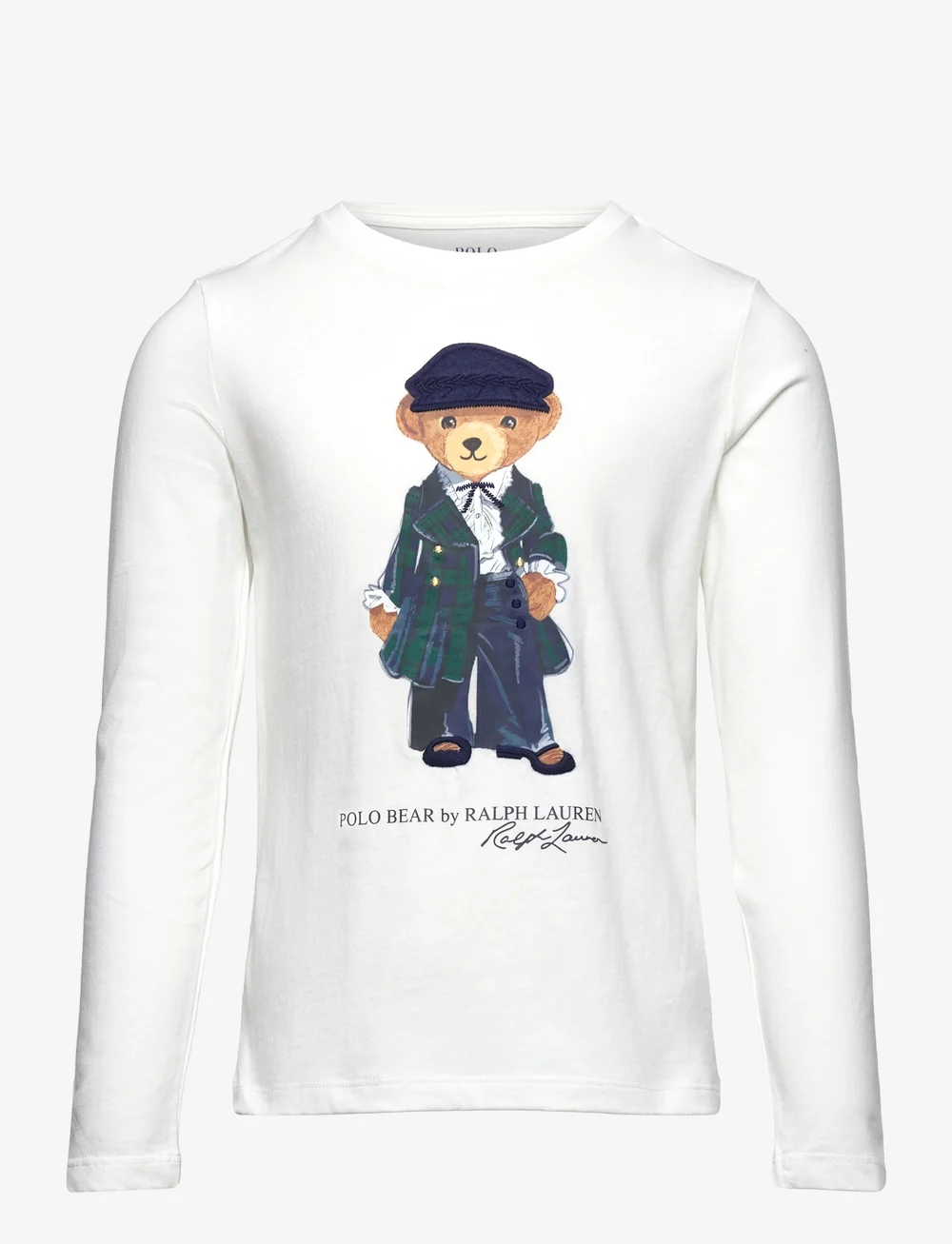 Ralph Lauren Kids Polo Bear Cotton Jersey Long sleeve Tee Long sleeved t shirts Boozt