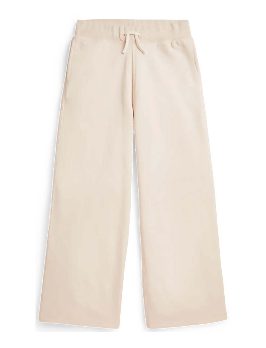 Ralph Lauren Kids - French Terry Wide-Leg Sweatpant - sweatpants - guide cream - 0
