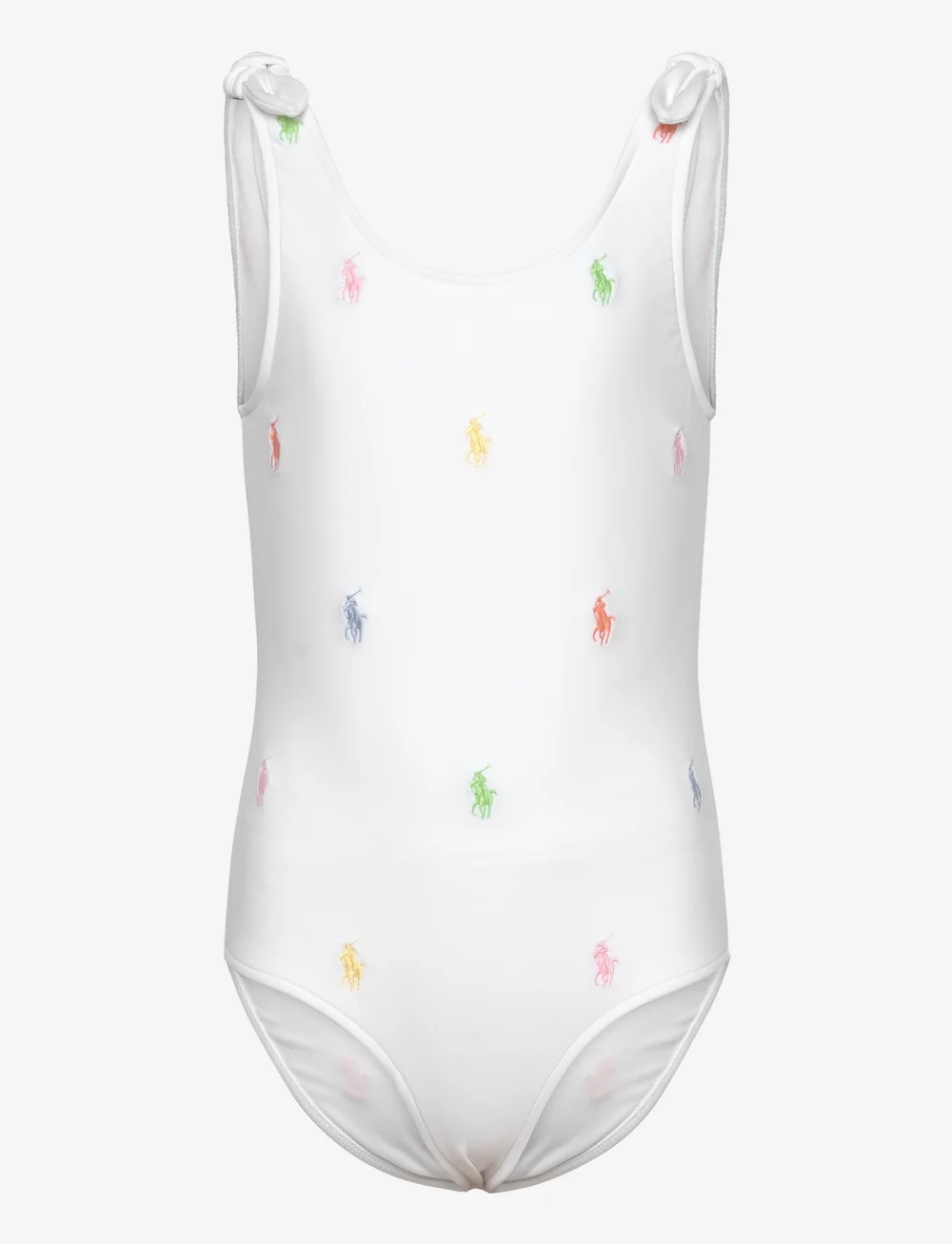 Ralph Lauren Kids - Polo Pony One-Piece Swimsuit - ujumistrikood - white w/ multi co - 0