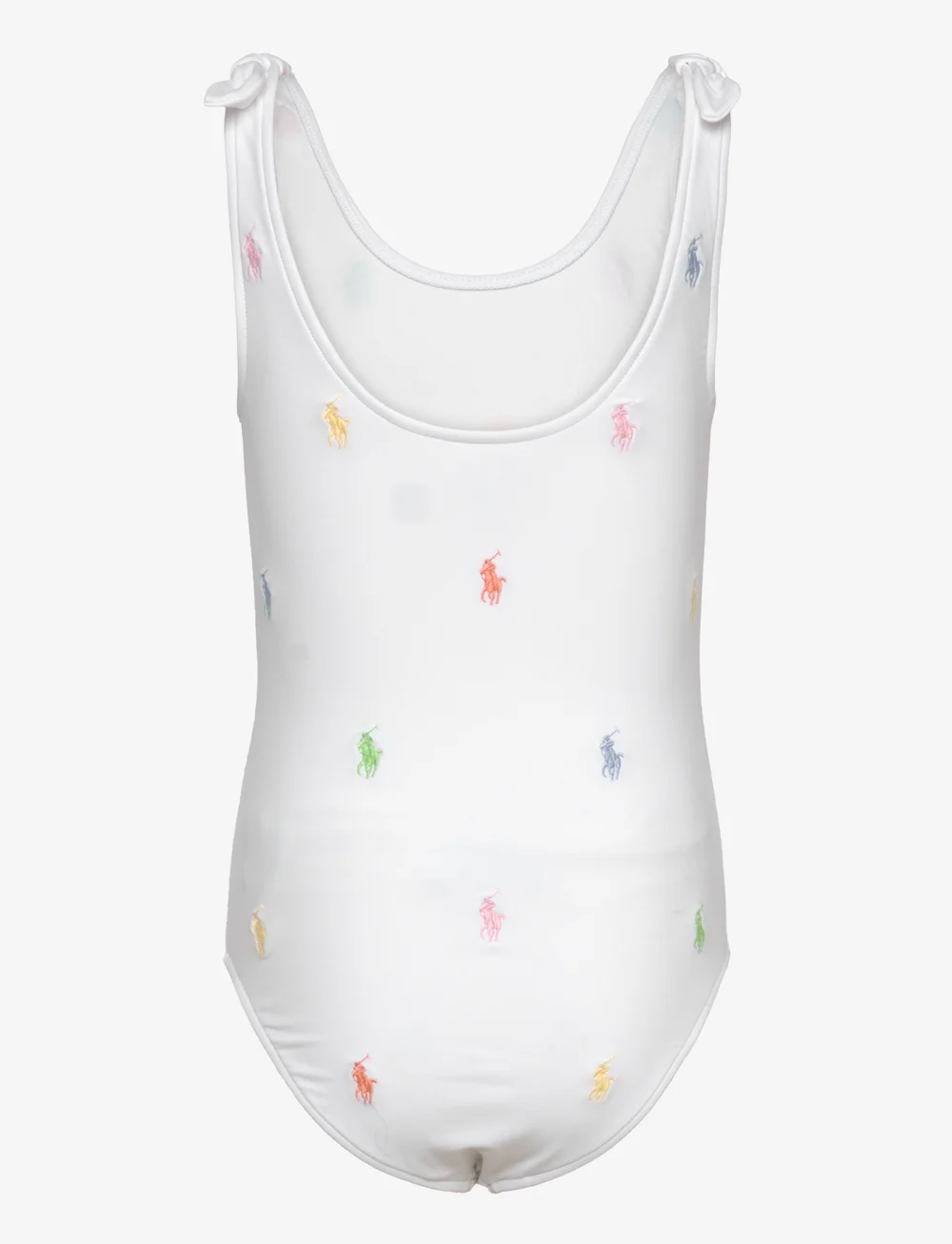 Ralph Lauren Kids - Polo Pony One-Piece Swimsuit - ujumistrikood - white w/ multi co - 1
