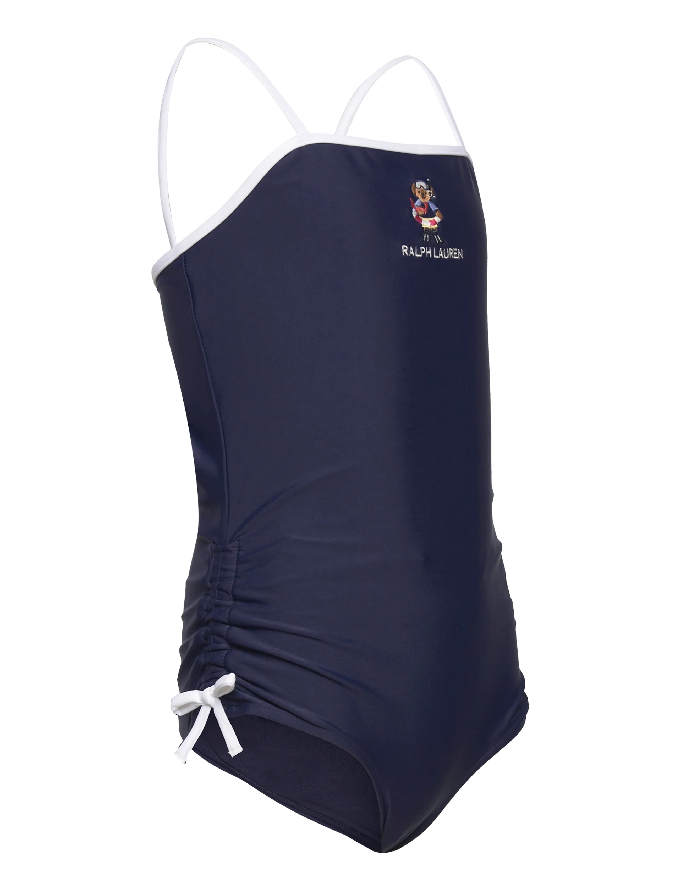 Ralph Lauren Kids - SOLID NYLON/ELASTAN-BREMBRDRY1PC-SW - newport navy w/ w - 3