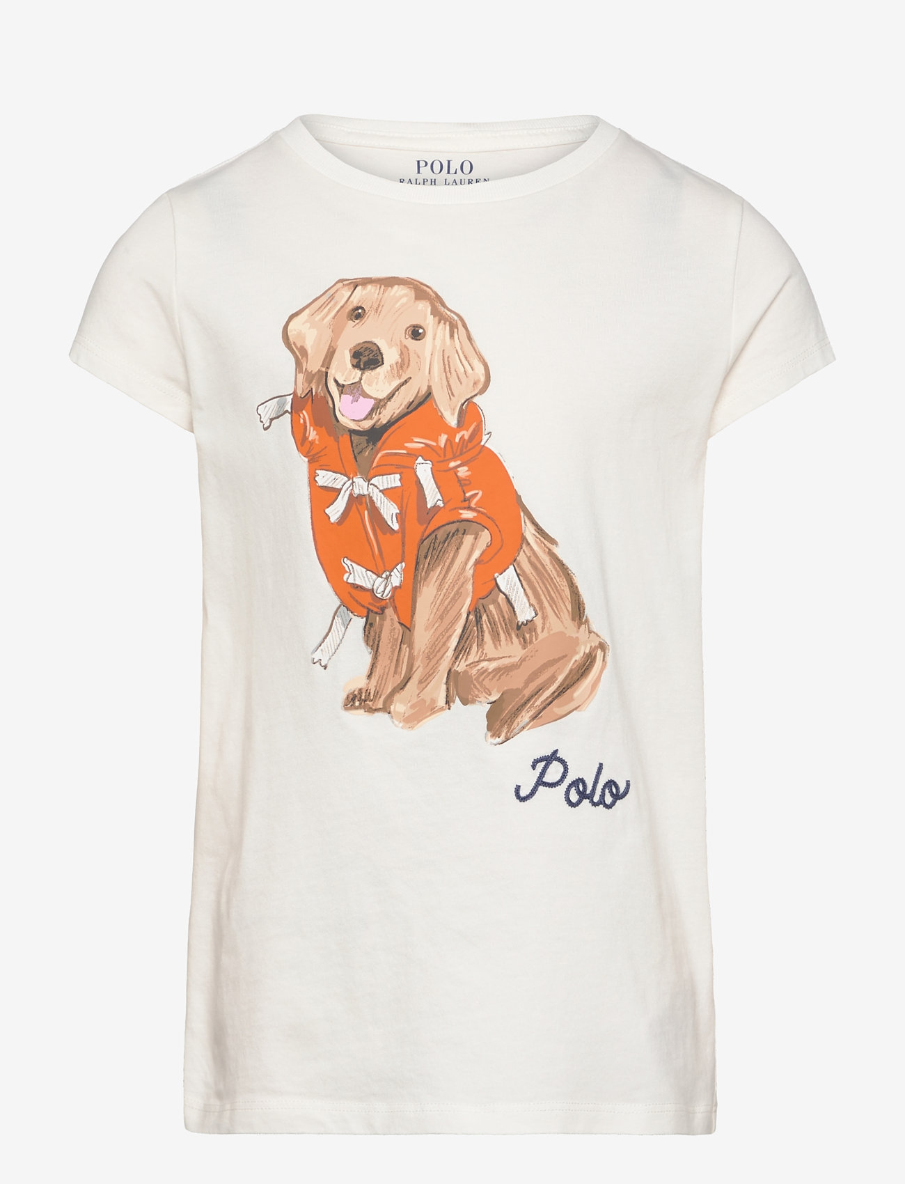 Ralph Lauren Kids Dog-print Cotton Jersey Tee (RAF313965147
