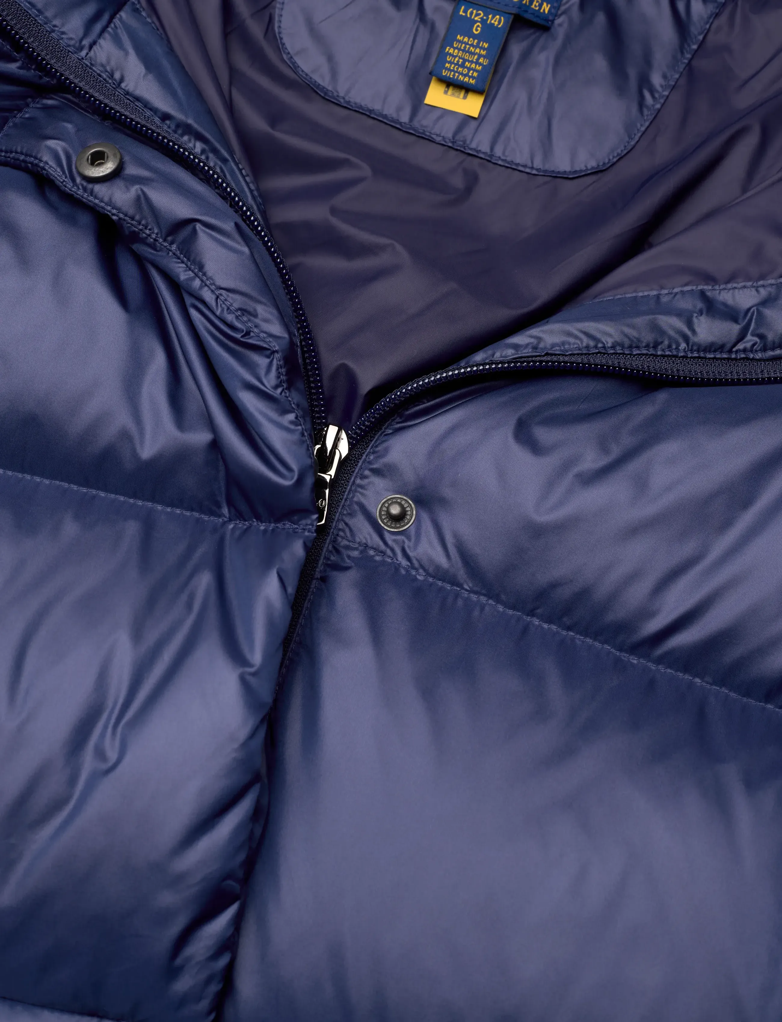 Ralph Lauren Kids - Down Hooded Long Jacket - dunjakker - newport navy - 3