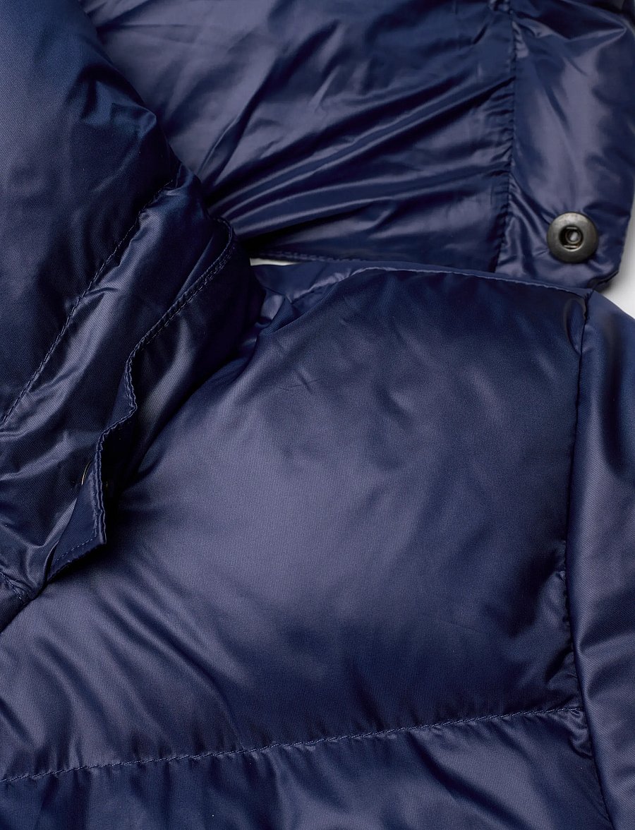 Ralph Lauren Kids - Down Hooded Long Jacket - daunen- und steppjacken - newport navy - 5