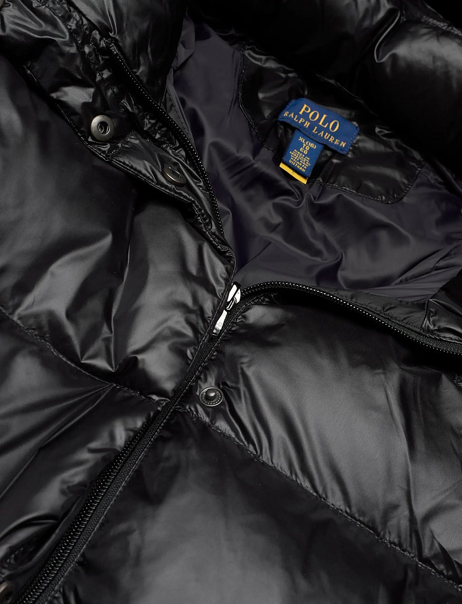 Ralph Lauren Kids - Down Hooded Long Jacket - veste rembourrée - polo black - 5