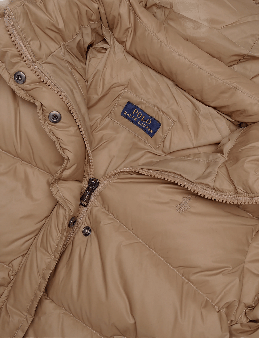 Ralph Lauren Kids - PERPETUAL NYLON-SLD DOWN JKT-OW-BOM - winterjacke - camel - 2