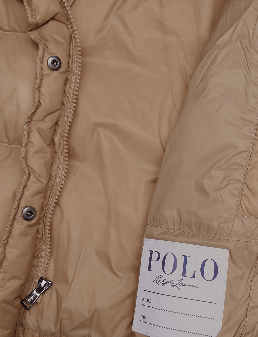 Ralph Lauren Kids - PERPETUAL NYLON-SLD DOWN JKT-OW-BOM - winterjacke - camel - 4
