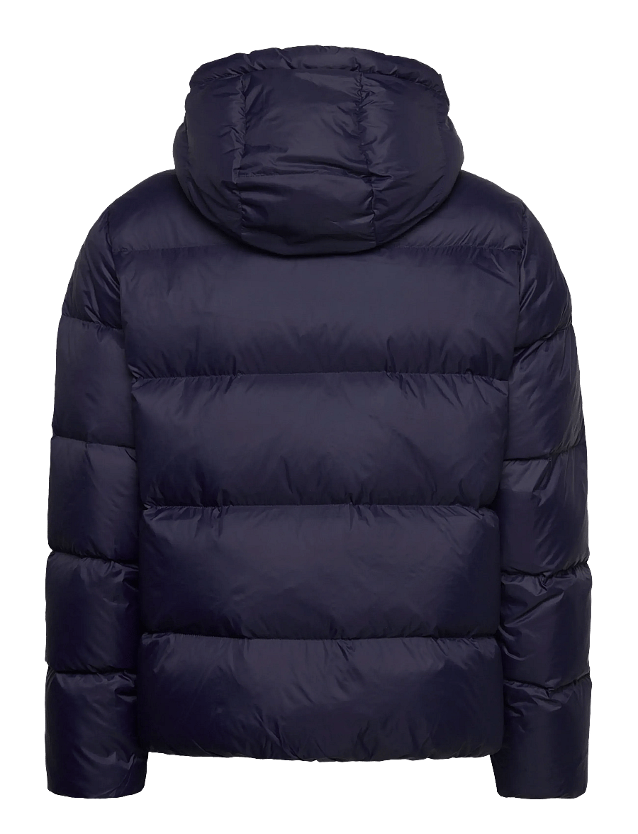 Ralph Lauren Kids - Down Hooded Jacket - kurtka zimowa - newport navy w wh - 2