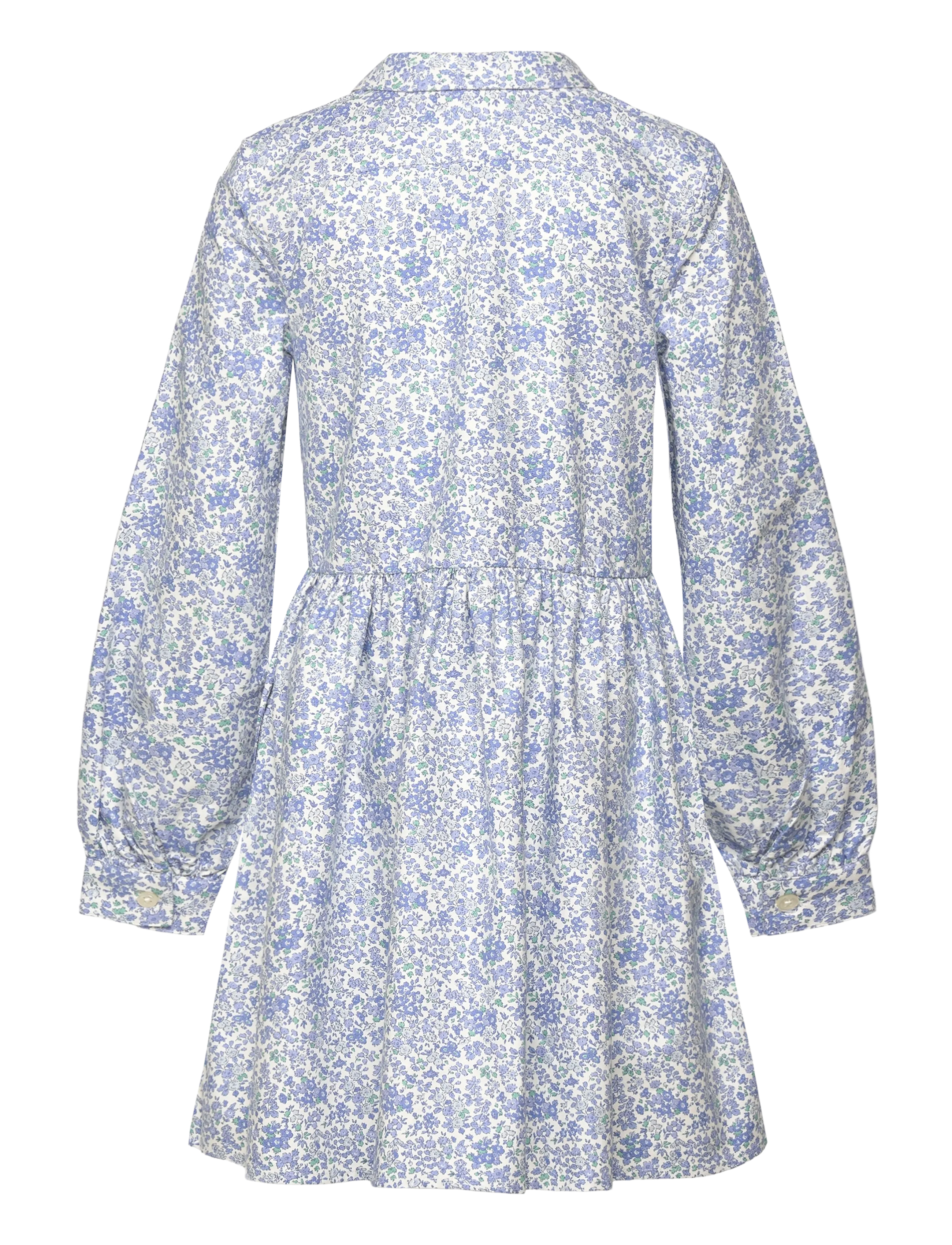 Ralph Lauren Kids - Floral Cotton Oxford Shirtdress - carolan floral ne - 1