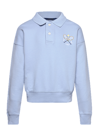 Ralph Lauren Kids Tennis Collared Terry Sweatshirt