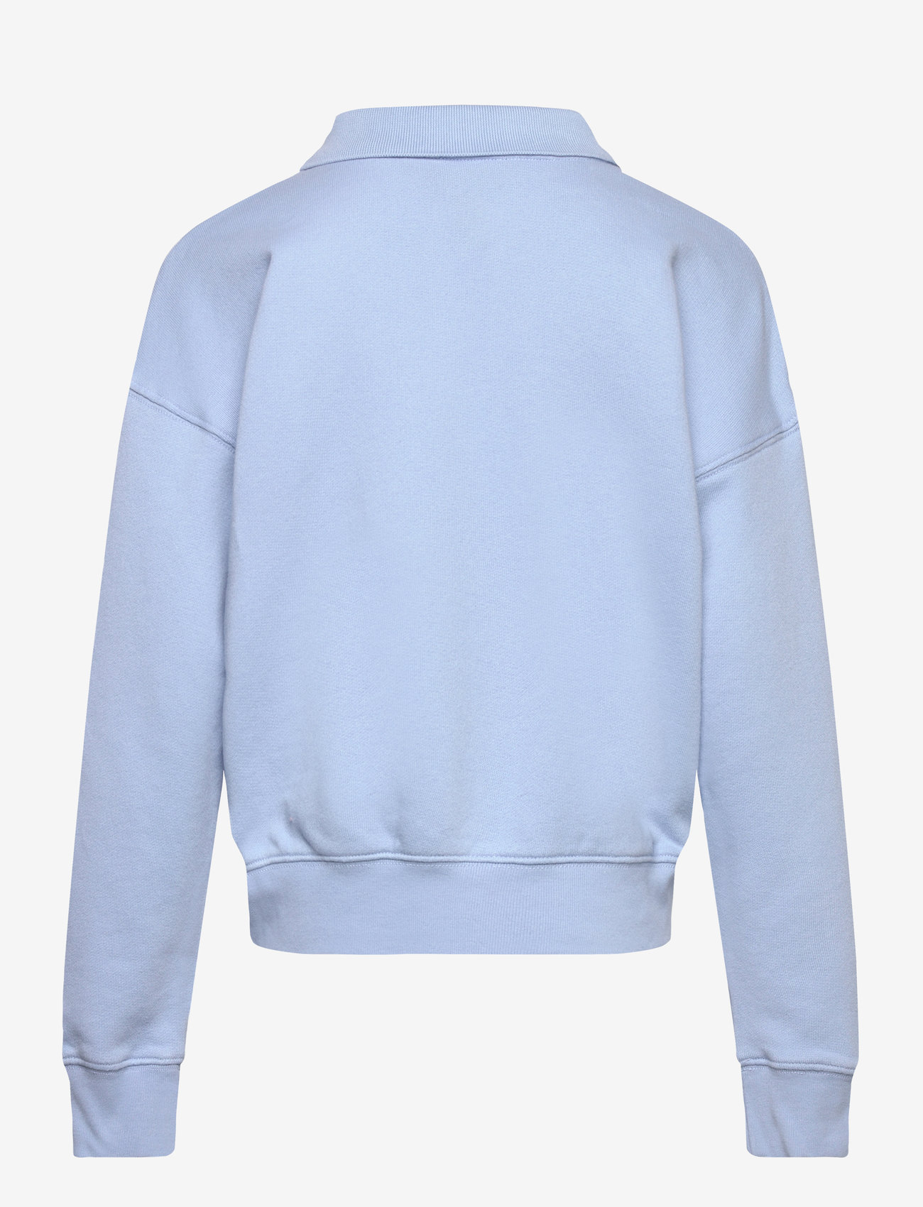 Ralph Lauren Kids - Tennis Collared Terry Sweatshirt - sweatshirts - classic chambray - 1