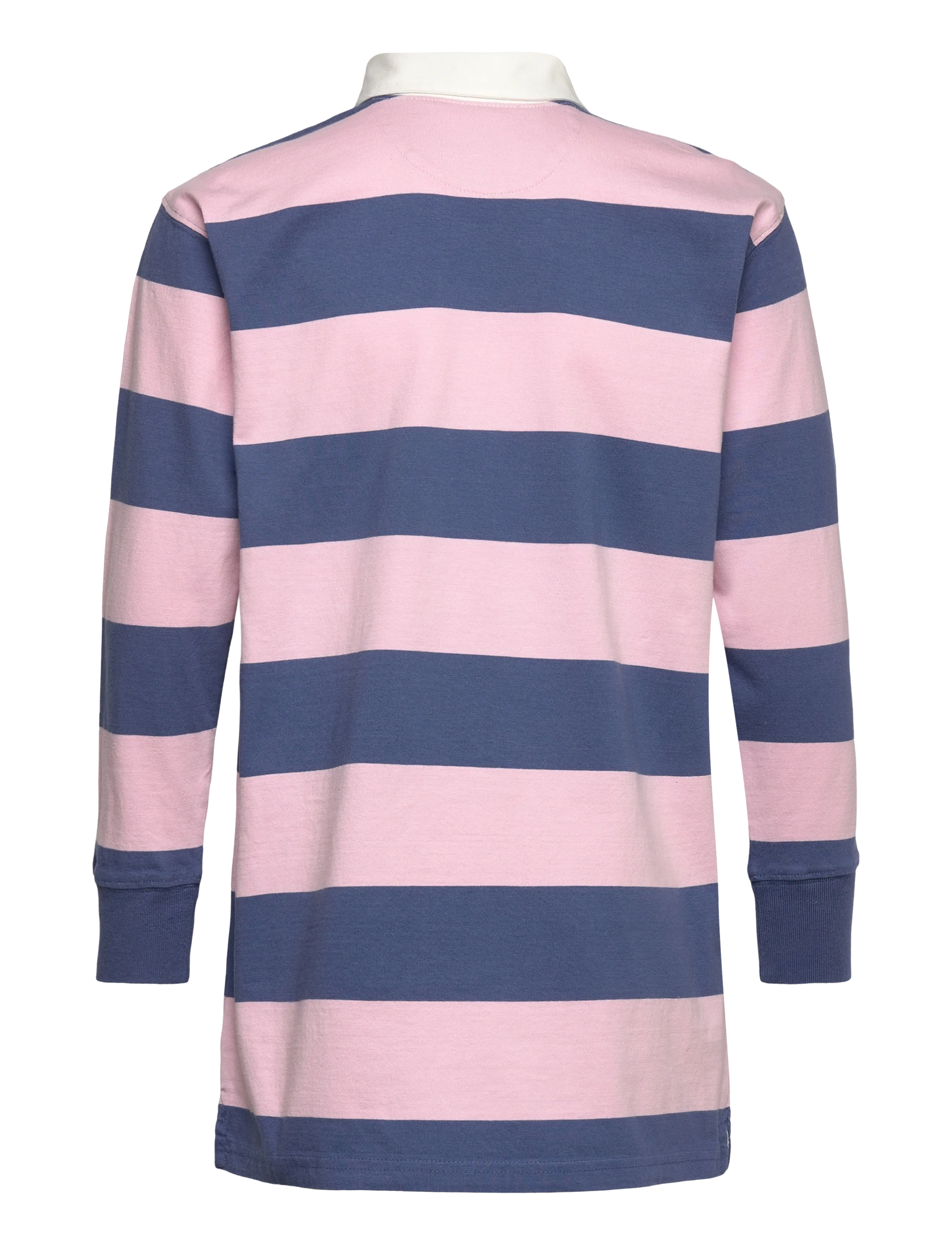 Ralph Lauren Kids - Striped Cotton Jersey Rugby Dress - gardenpinkearthbl - 1