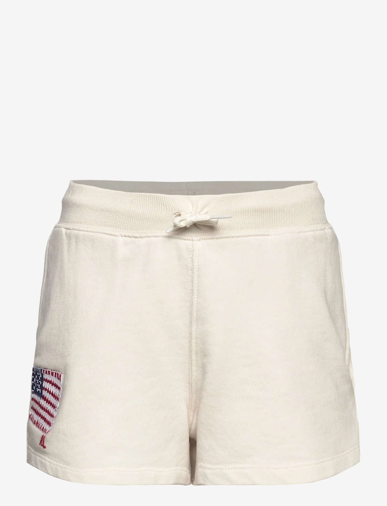 Ralph Lauren Kids - Flag-Appliqué French Terry Short - casual shorts - nevis - 0