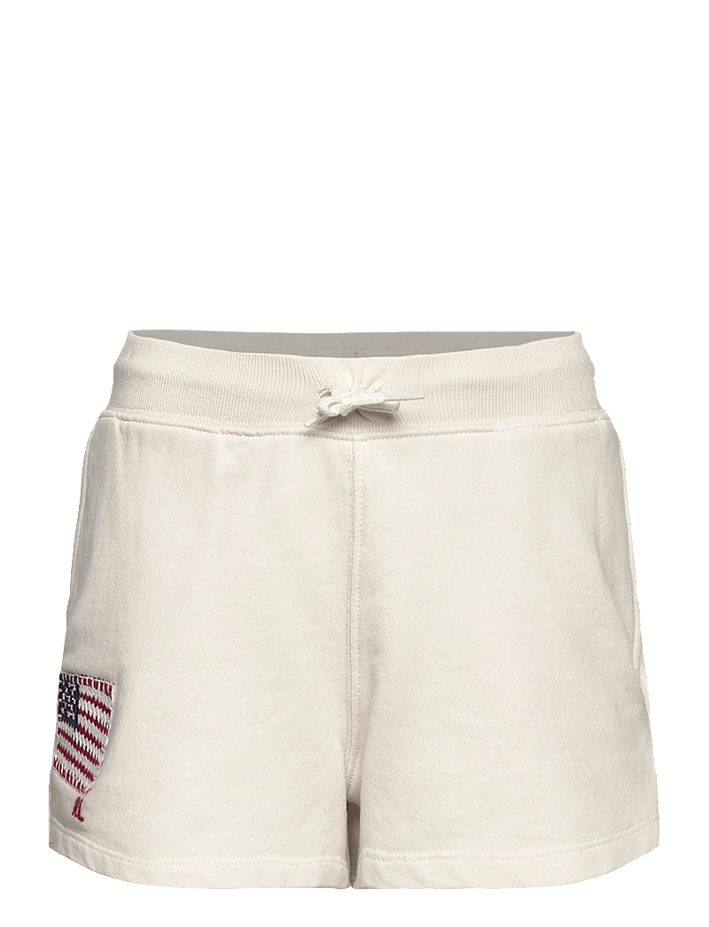 Ralph Lauren Kids - Flag-Appliqué French Terry Short - casual shorts - nevis - 0