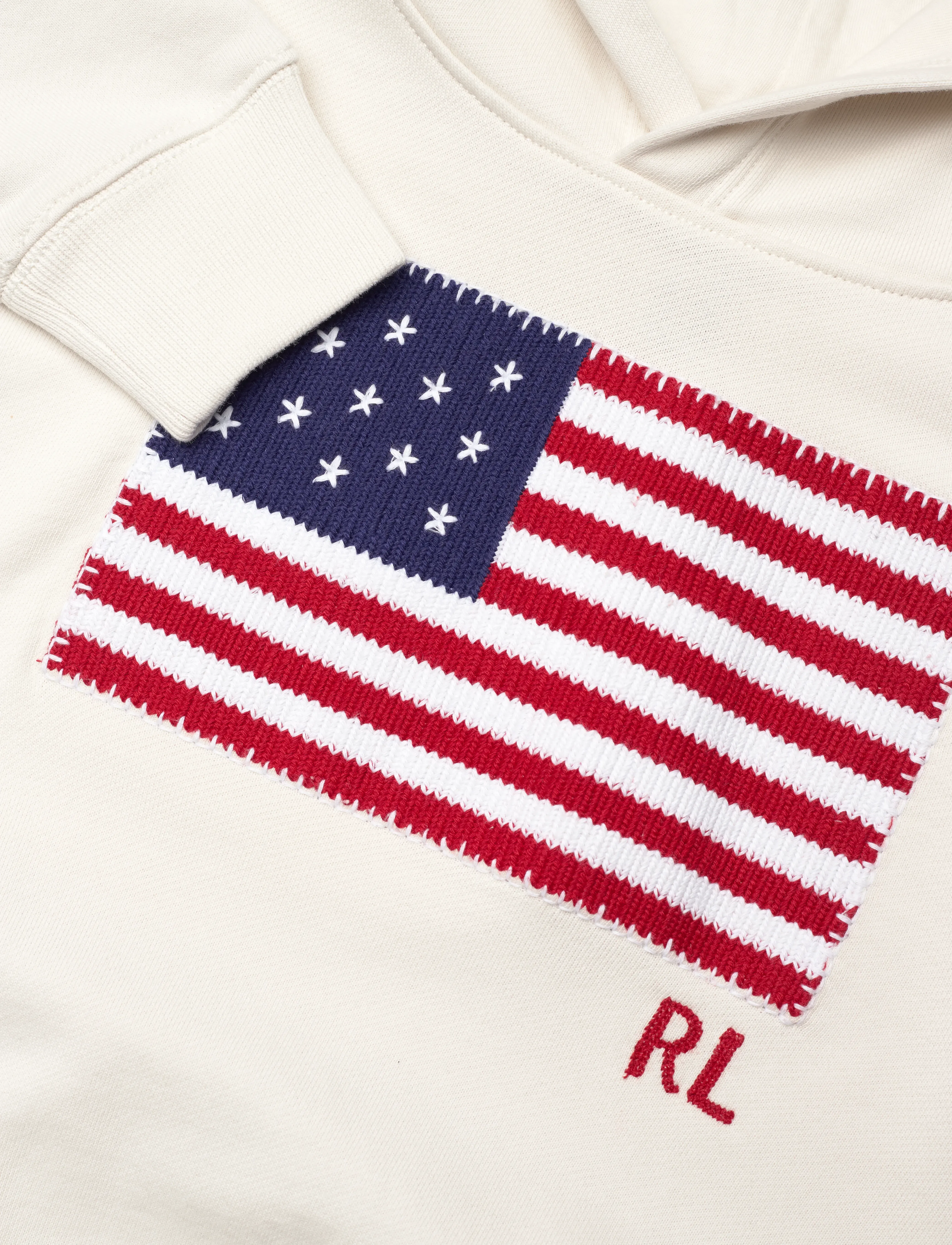 Ralph Lauren Kids - Flag-Appliqué French Terry Hoodie - nevis - 2