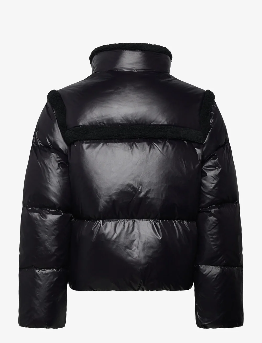 Ralph Lauren Kids - Teddy Fleece–Trim Down Boxy Jacket - winterjacke - polo black - 1