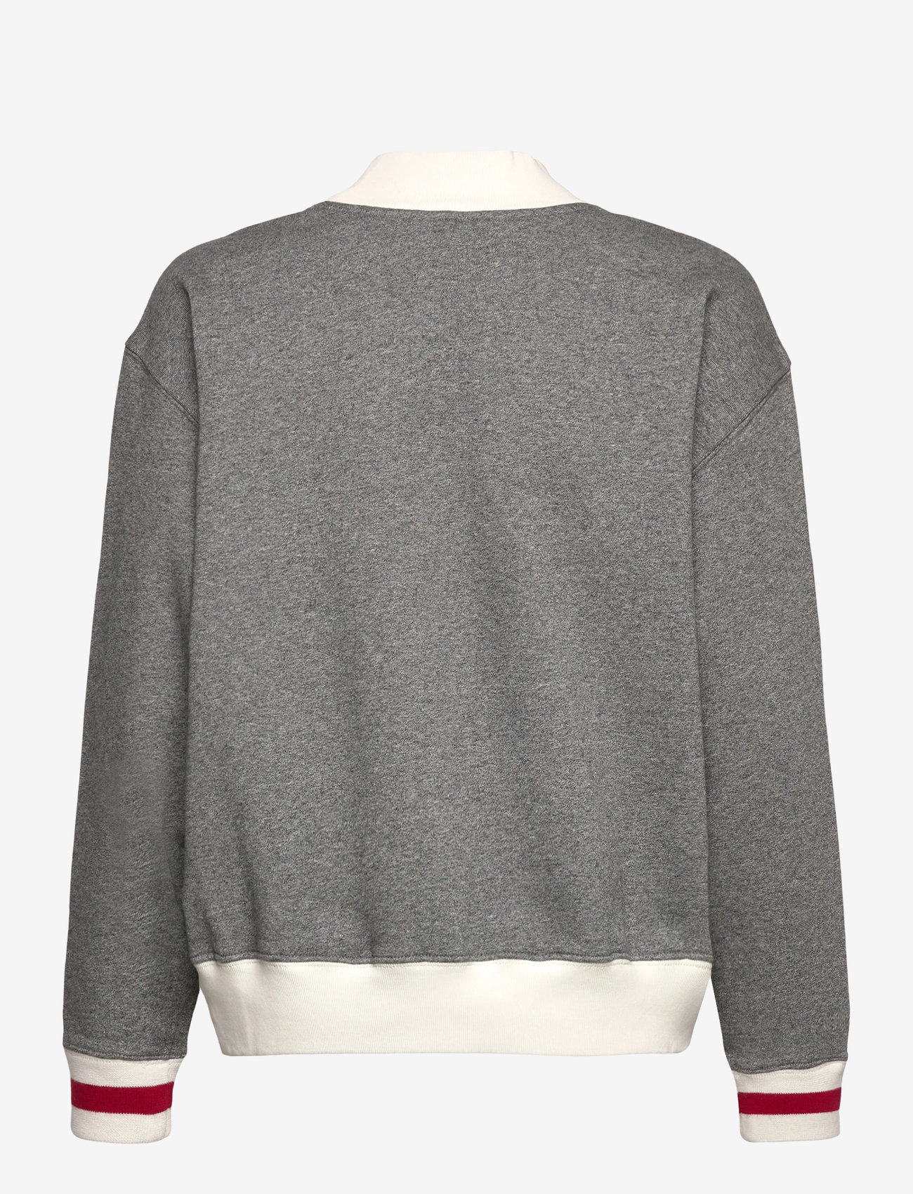 Ralph Lauren Kids - Flag Fleece Mockneck Sweatshirt - dressipluusid - vintage pepper he - 1