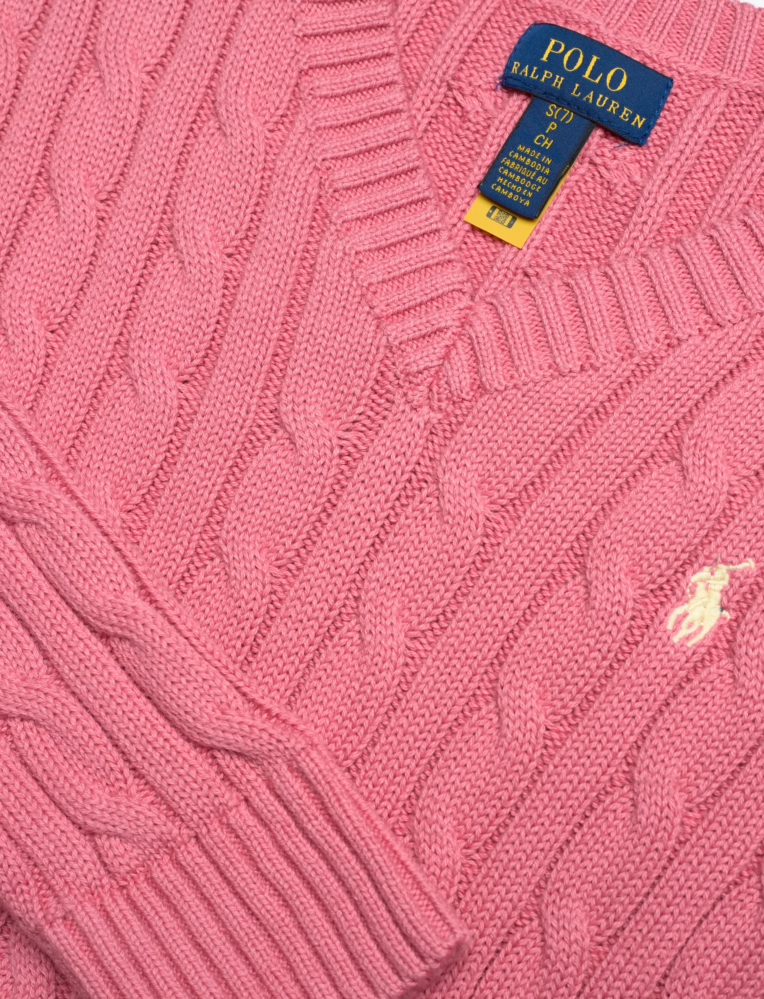 Ralph Lauren Kids - 20/2 COTTON-SWEATER-PULLOVER - pullover - desert rose - 2