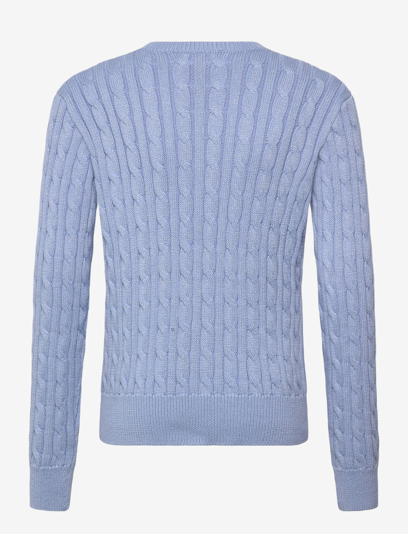 Ralph Lauren Kids - 2/20 COTTON-SWEATER-CARDIGAN - kardiganid - chambray blue w - 1