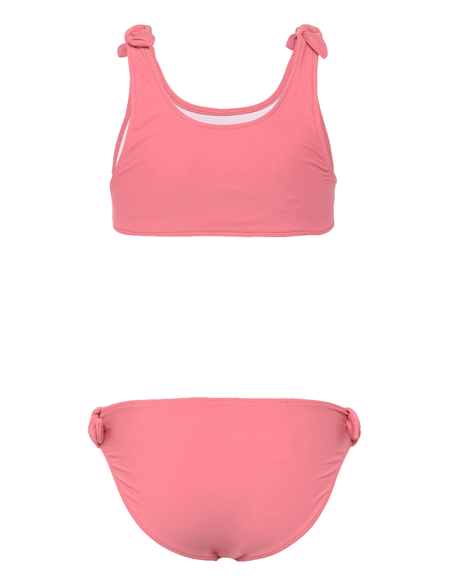 Ralph Lauren Kids - Big Pony Two-Piece Swimsuit - bikinis - desert rose - 1