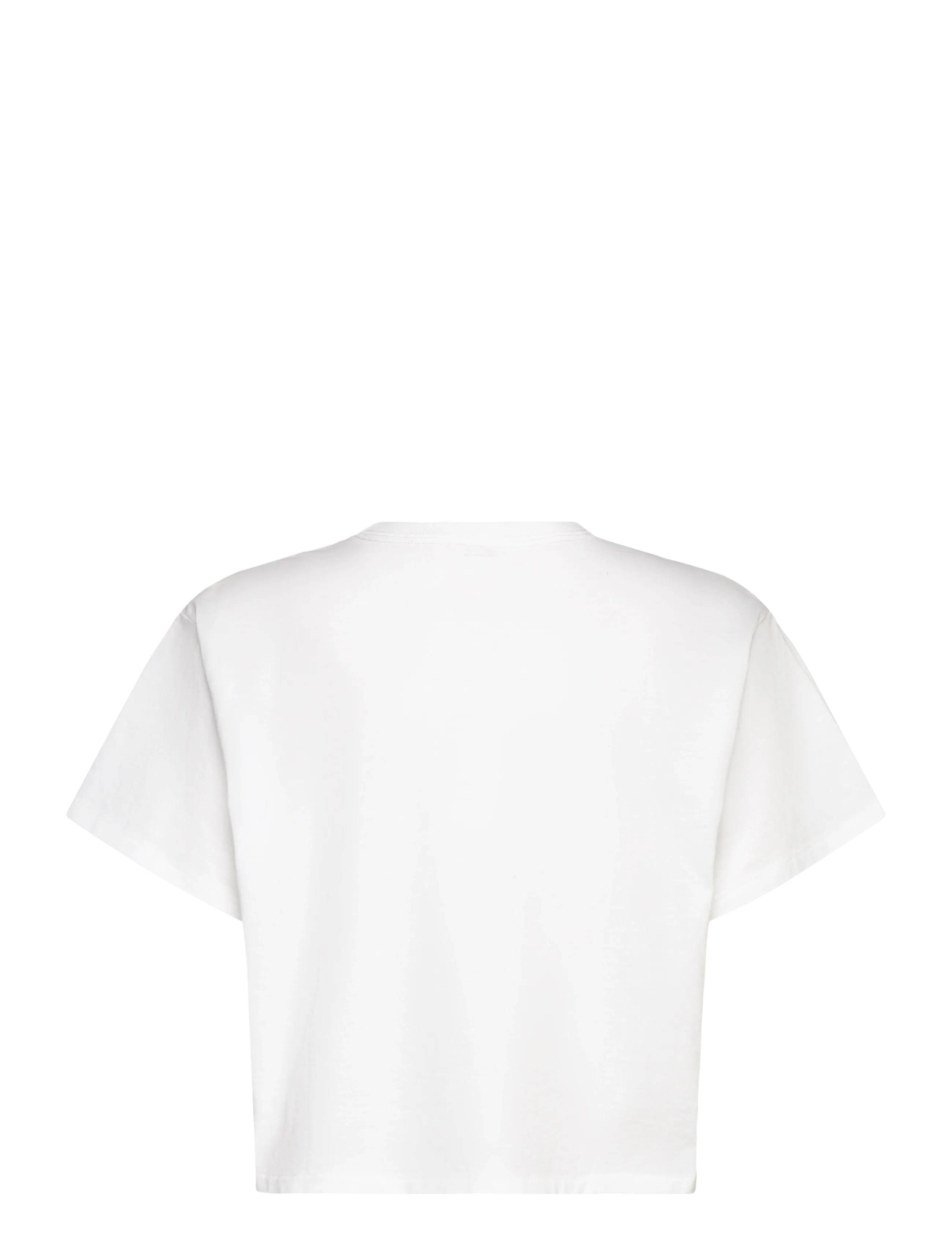 Ralph Lauren Kids - Floral Flag Cotton Jersey Boxy Tee - kortærmede t-shirts - white - 1