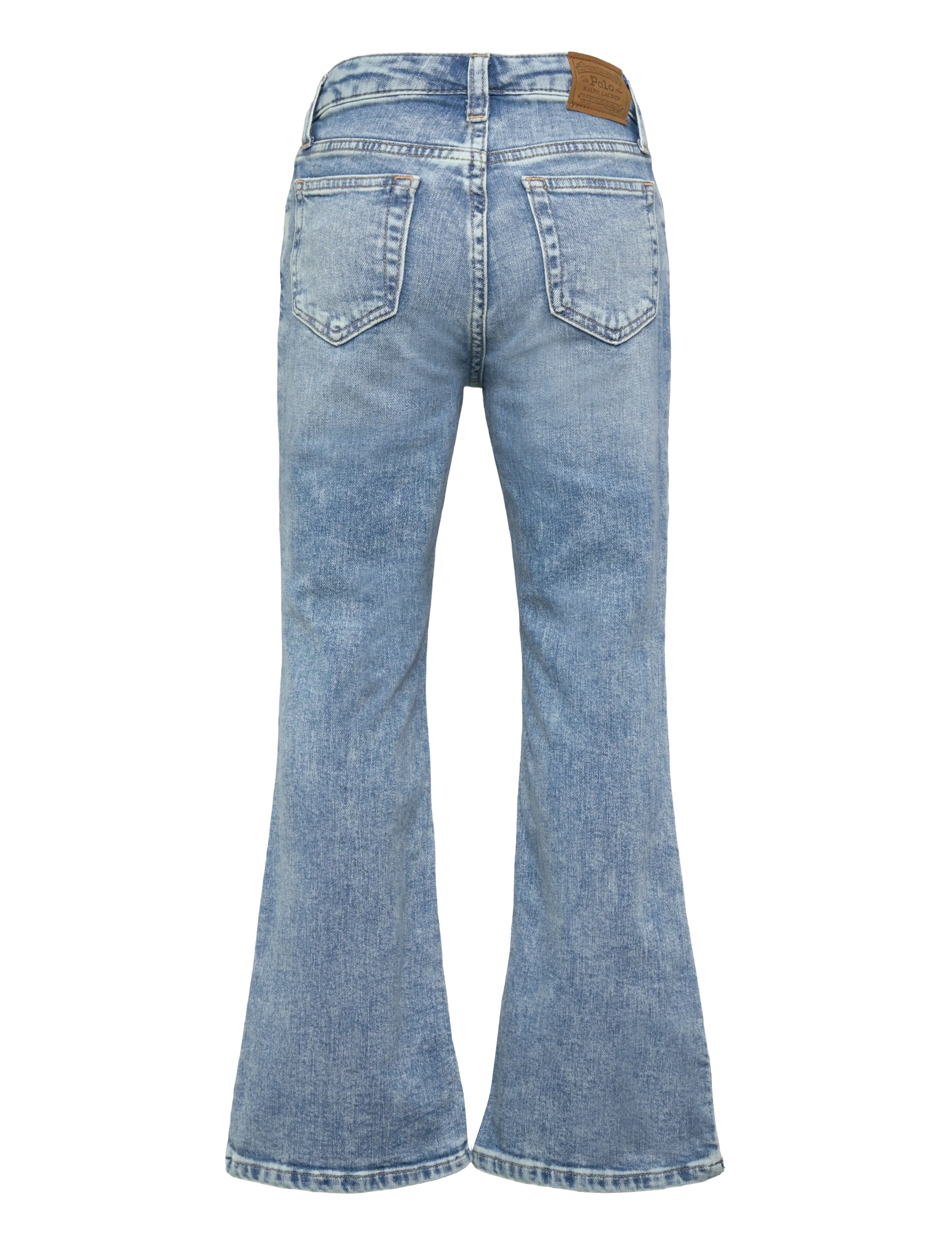 Ralph Lauren Kids - Flared Stretch Denim Jean - bootcut jeans - townsand wash - 1