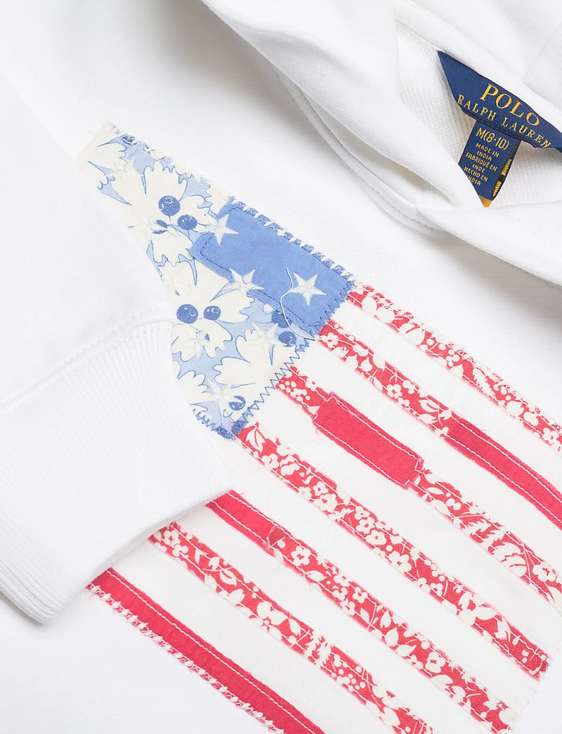 Ralph Lauren Kids - LOOPBACK TERRY-KNT-SWEATSHIRT - hættetrøjer - white - 2