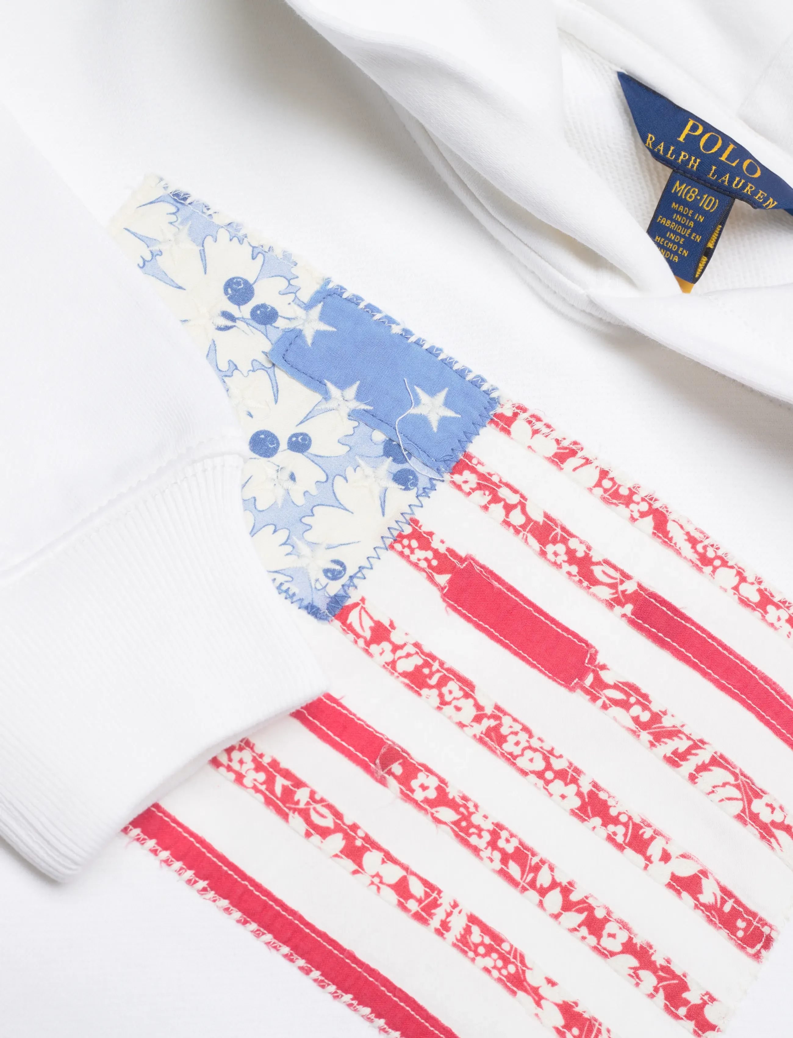 Ralph Lauren Kids - LOOPBACK TERRY-KNT-SWEATSHIRT - kapuutsiga dressipluusid - white - 2