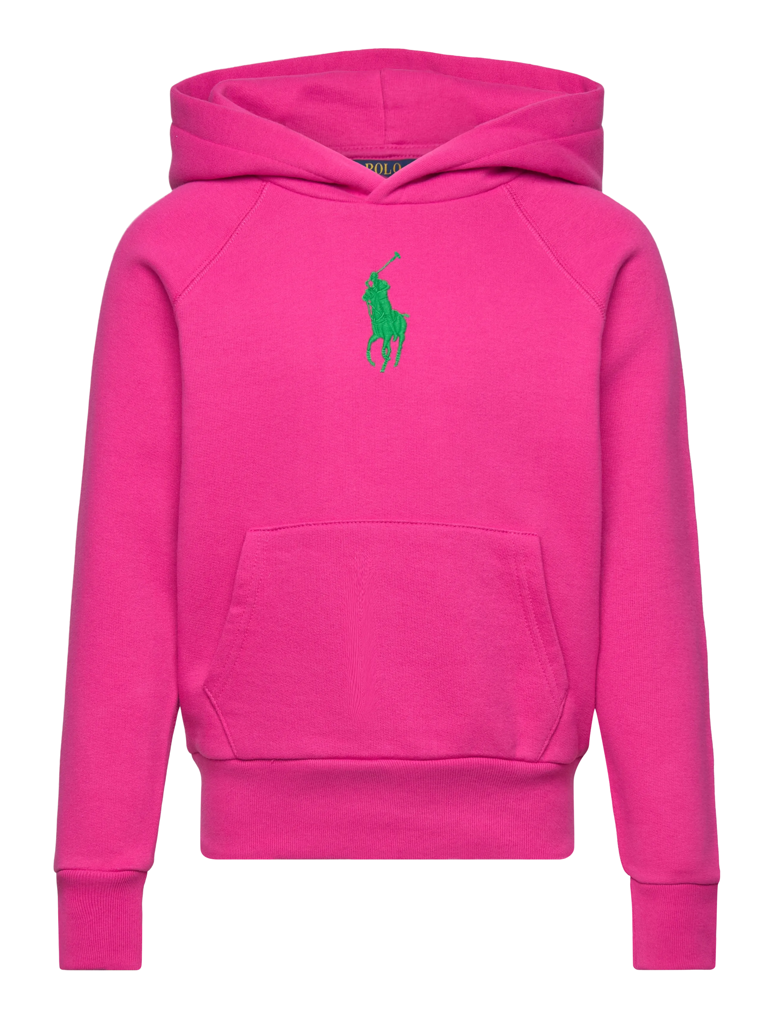 Ralph Lauren Kids Big Pony Fleece Hoodie - Vis alt - COLLEGE PINK / pink/rose