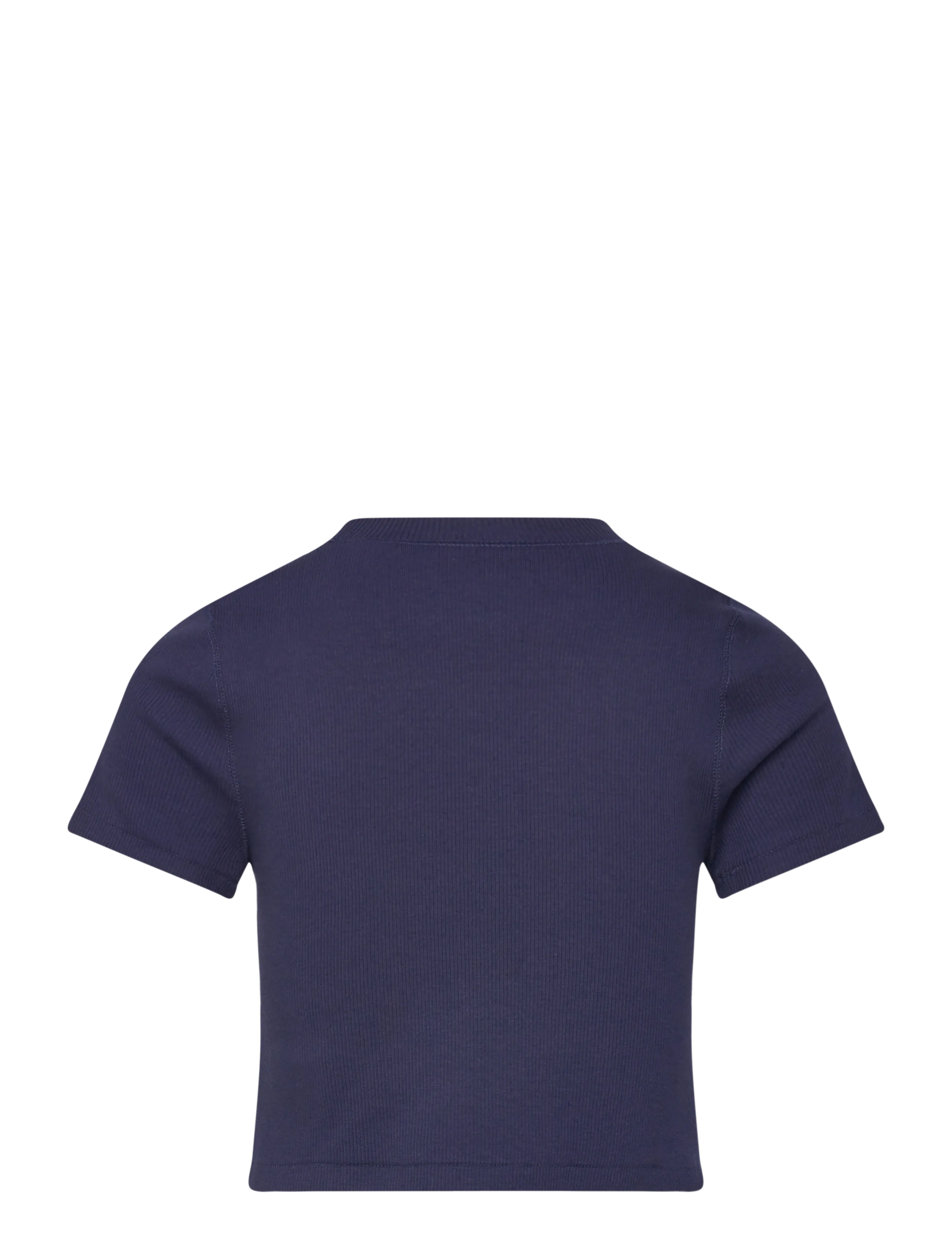 Ralph Lauren Kids - Ribbed Boxy Tee - lühikeste varrukatega t-särgid - newport navy - 1