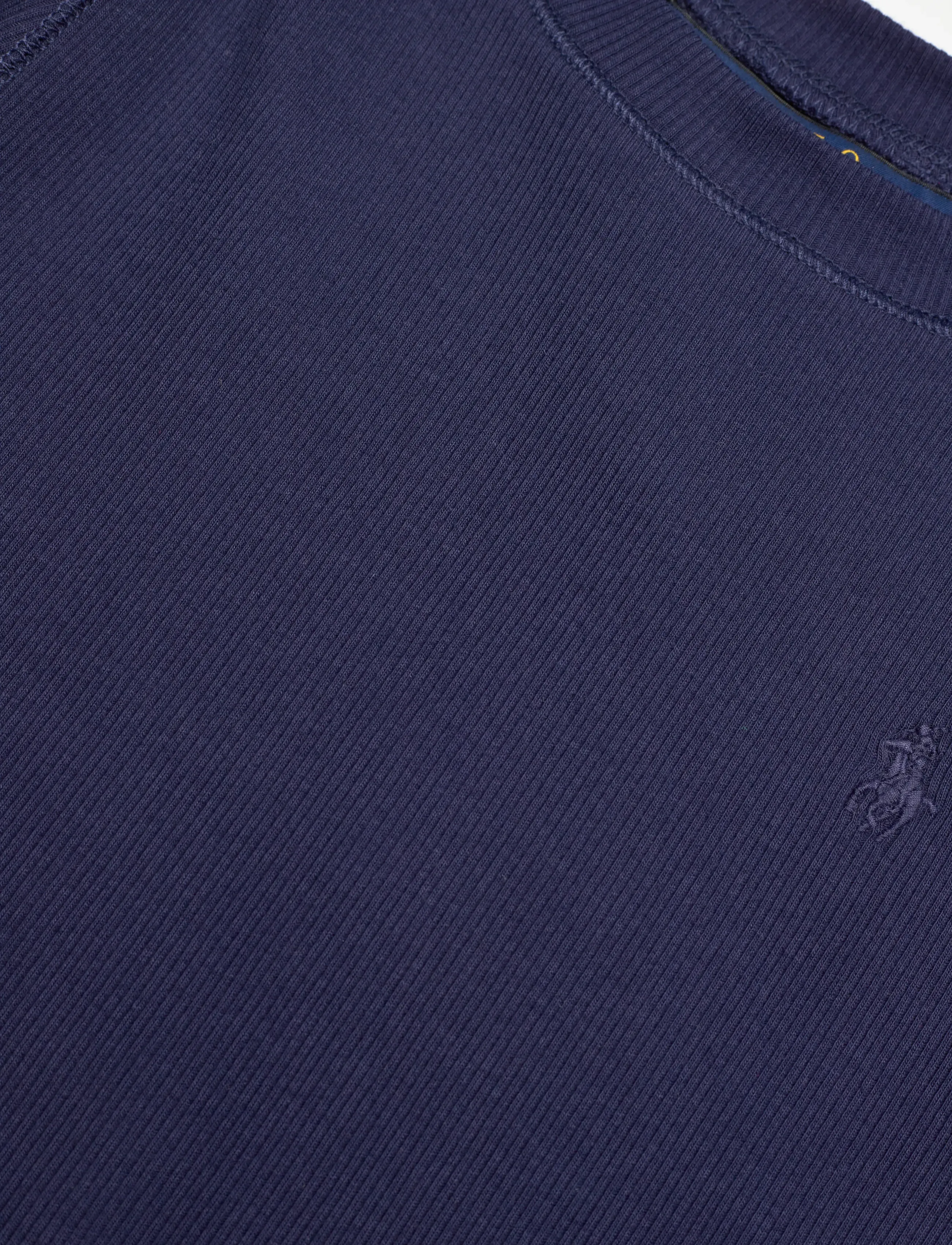 Ralph Lauren Kids - Ribbed Boxy Tee - lühikeste varrukatega t-särgid - newport navy - 2