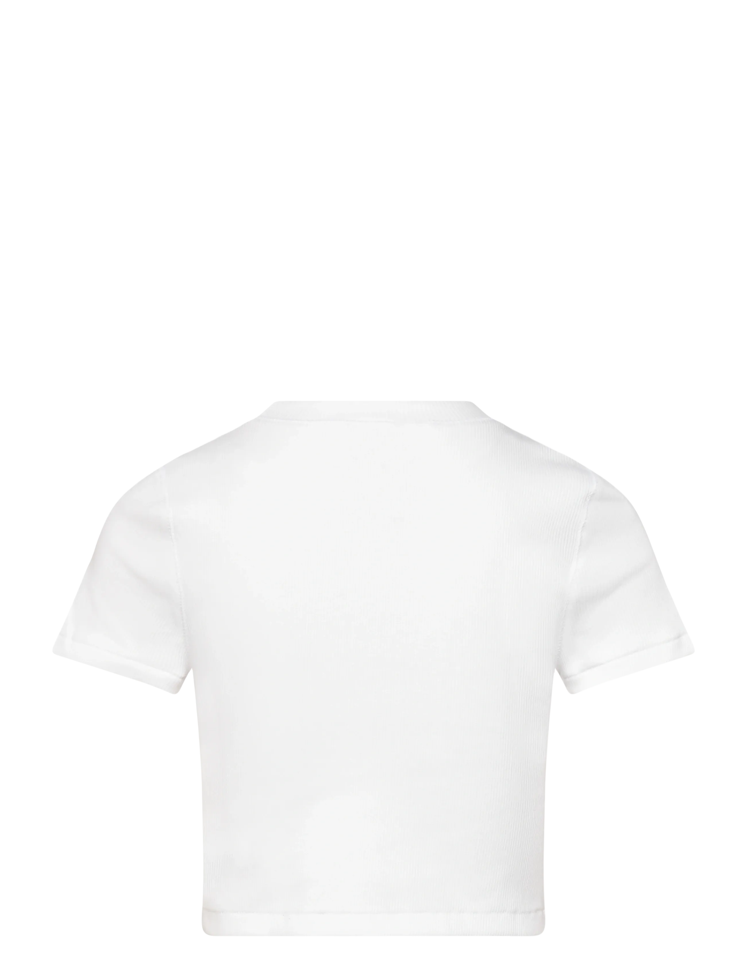 Ralph Lauren Kids - Ribbed Boxy Tee - t-shirts à manches courtes - white - 1
