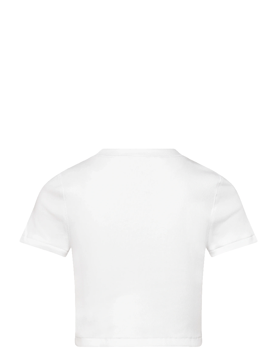 Ralph Lauren Kids - Ribbed Boxy Tee - kurzärmelige - white - 1