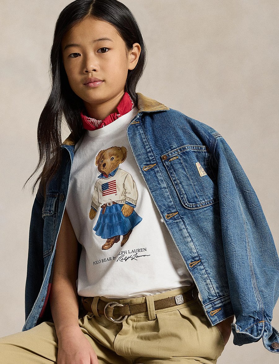 Ralph Lauren Kids - 26/1 JERSEY-KNT-T-SHIRT - lühikeste varrukatega t-särgid - white - 3