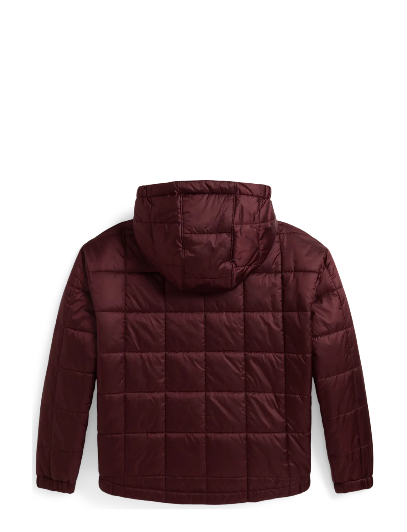 Ralph Lauren Kids - Quilted Metallic Water-Repellent Jacket - shell-jacken - rich ruby - 1