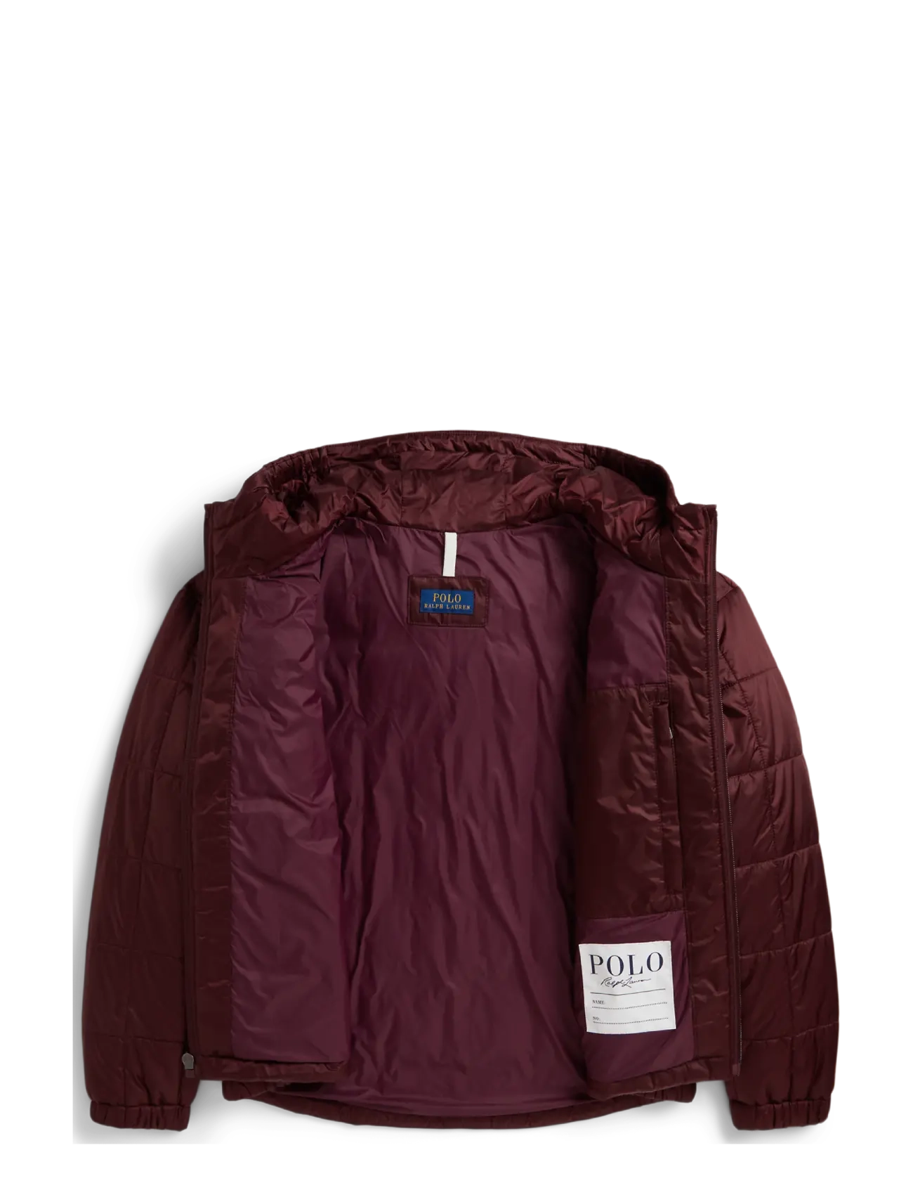 Ralph Lauren Kids - Quilted Metallic Water-Repellent Jacket - shell-jacken - rich ruby - 2