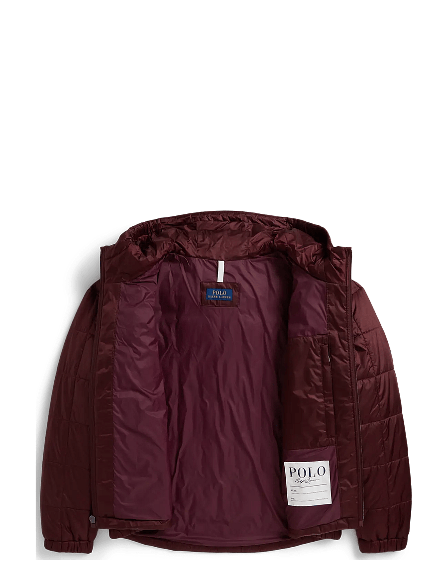 Ralph Lauren Kids - Quilted Metallic Water-Repellent Jacket - shell-jacken - rich ruby - 2