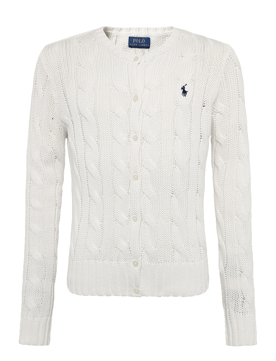 Ralph Lauren Kids - 20/2 COTTON-SWEATER-CARDIGAN - kardiganid - nevis - 0