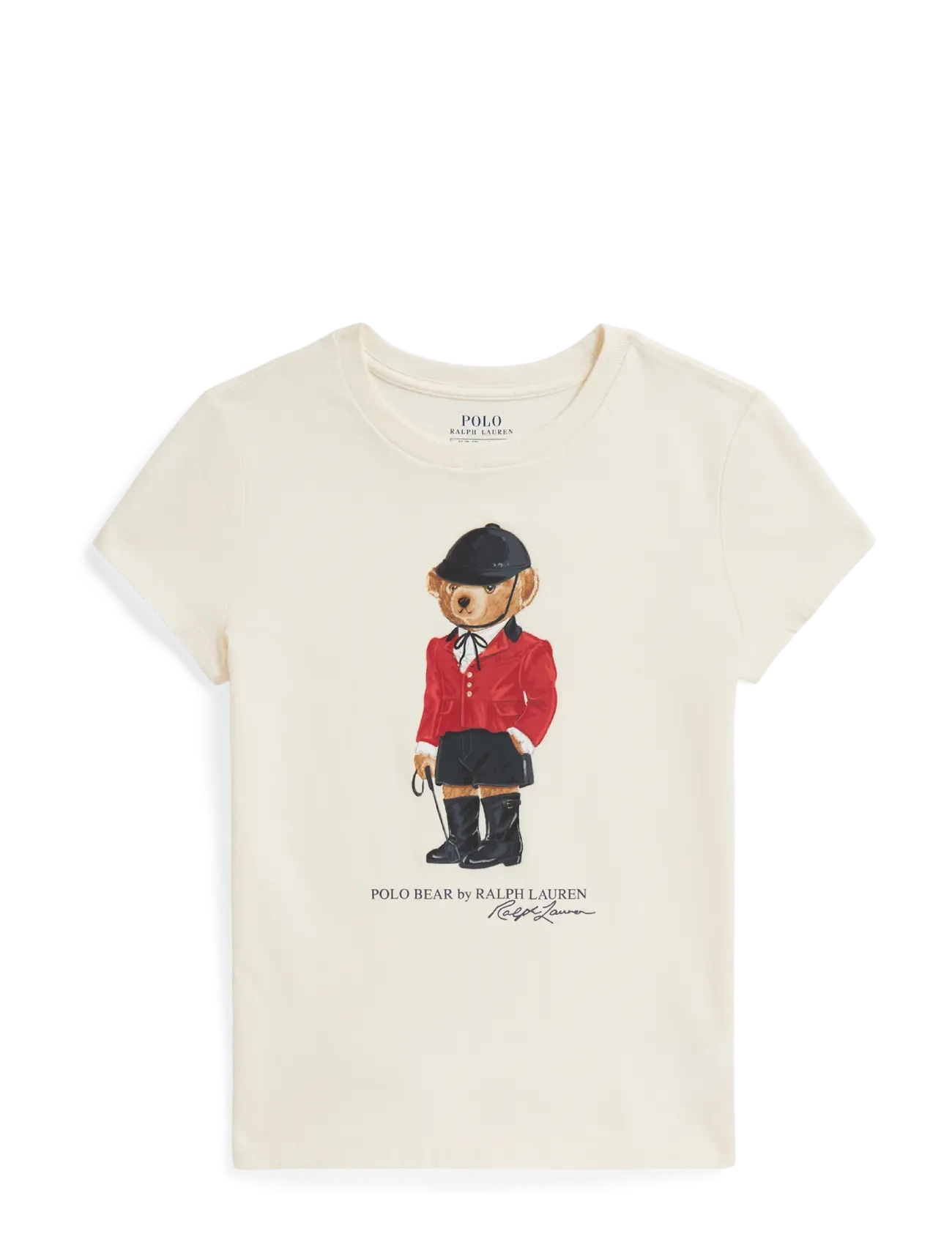Ralph Lauren Kids Polo Bear Cotton Tee - Teens 140-176 - CLUBHOUSE CREAM / cream