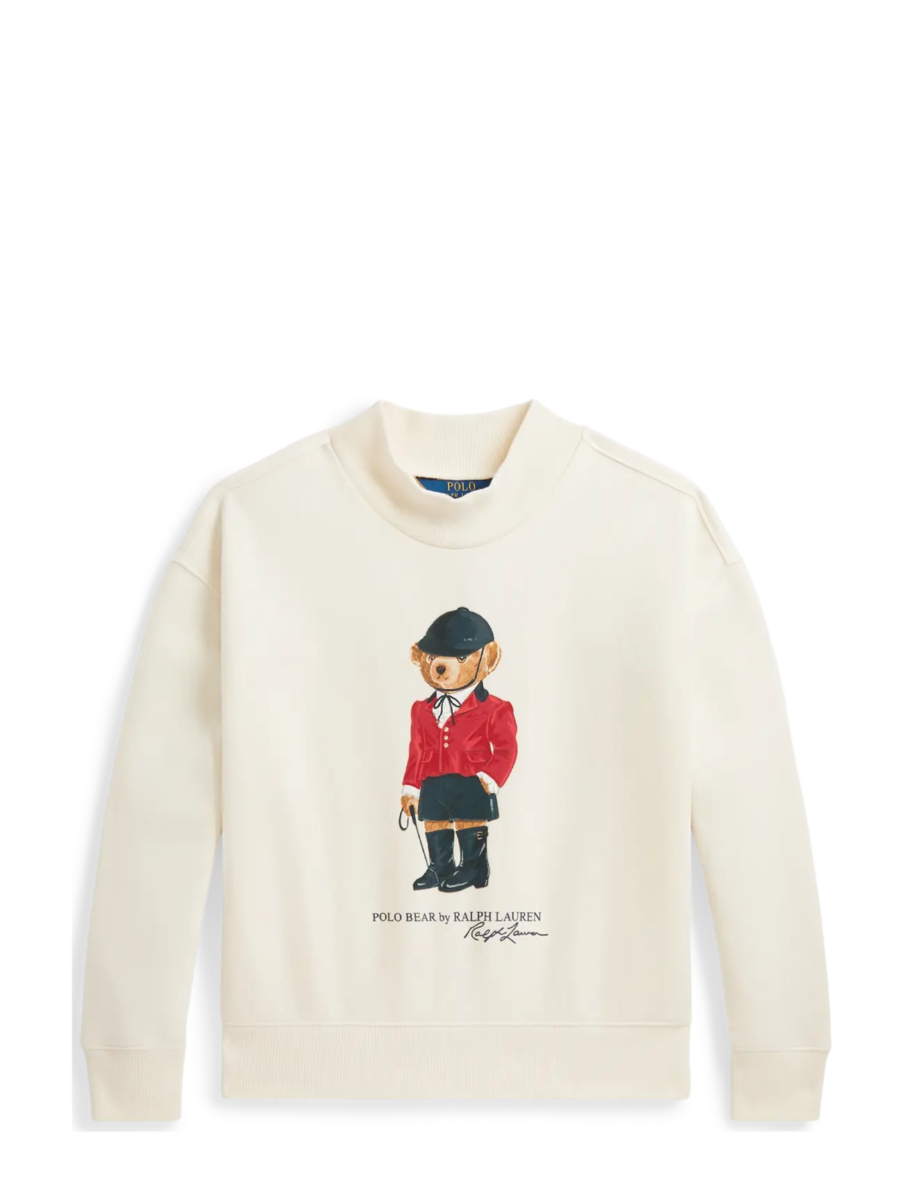 Ralph Lauren Kids Polo Bear Fleece Boxy Sweatshirt - Kleidung - CLUBHOUSE CREAM / cream