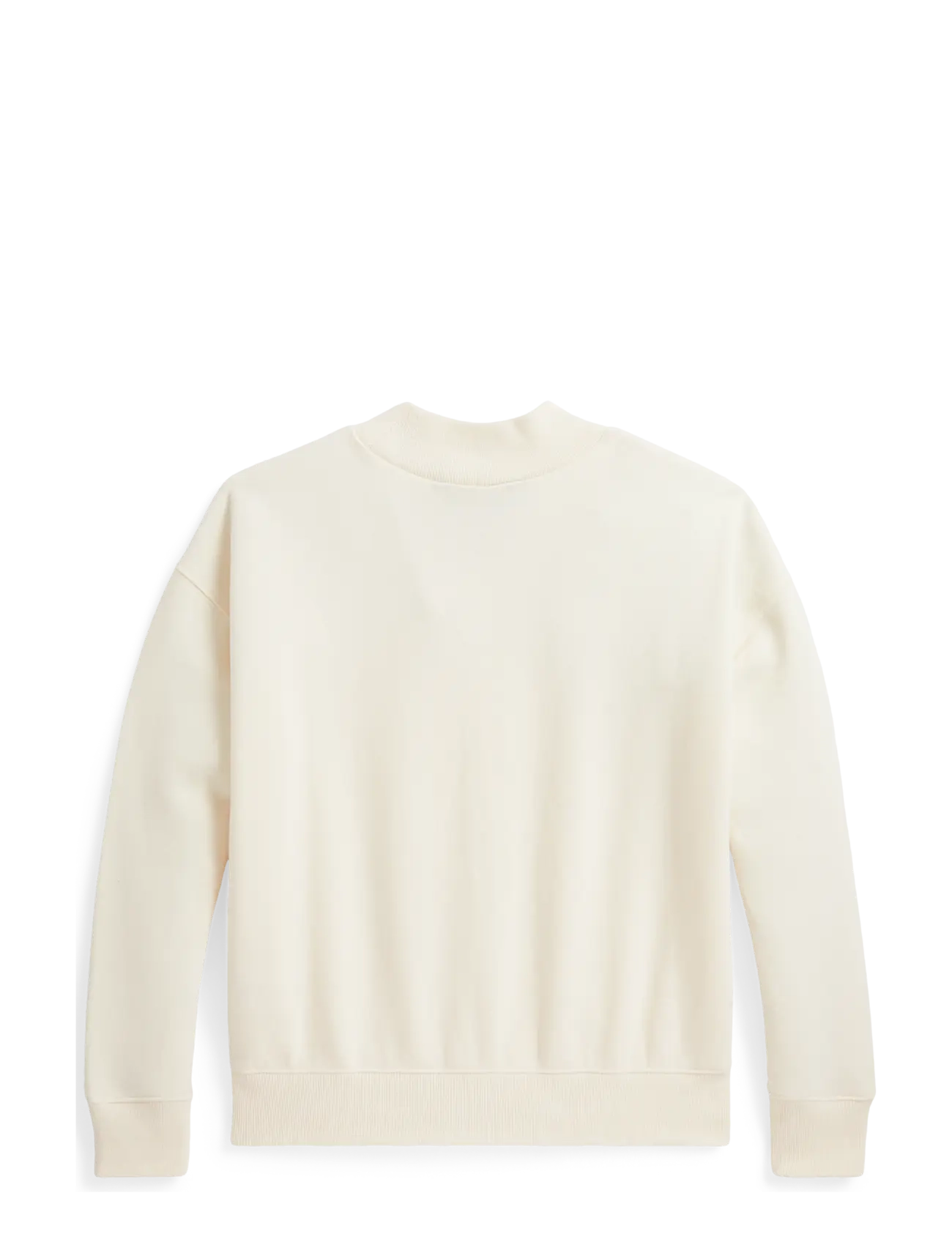 Ralph Lauren Kids - Polo Bear Fleece Boxy Sweatshirt - sweatshirts - clubhouse cream - 1