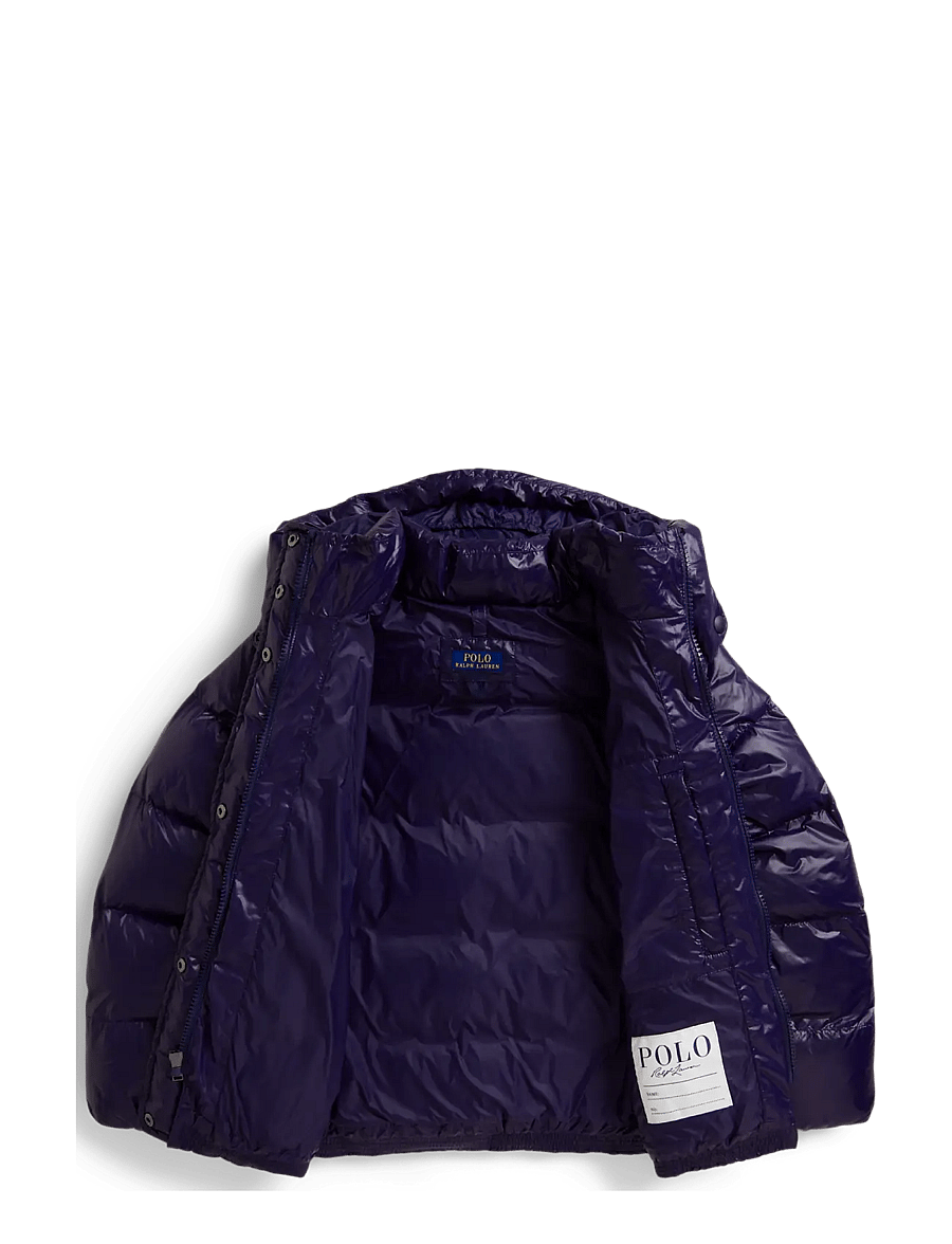 Ralph Lauren Kids - Glossy Down Hooded Jacket - thermo-jacken - newport navy - 1