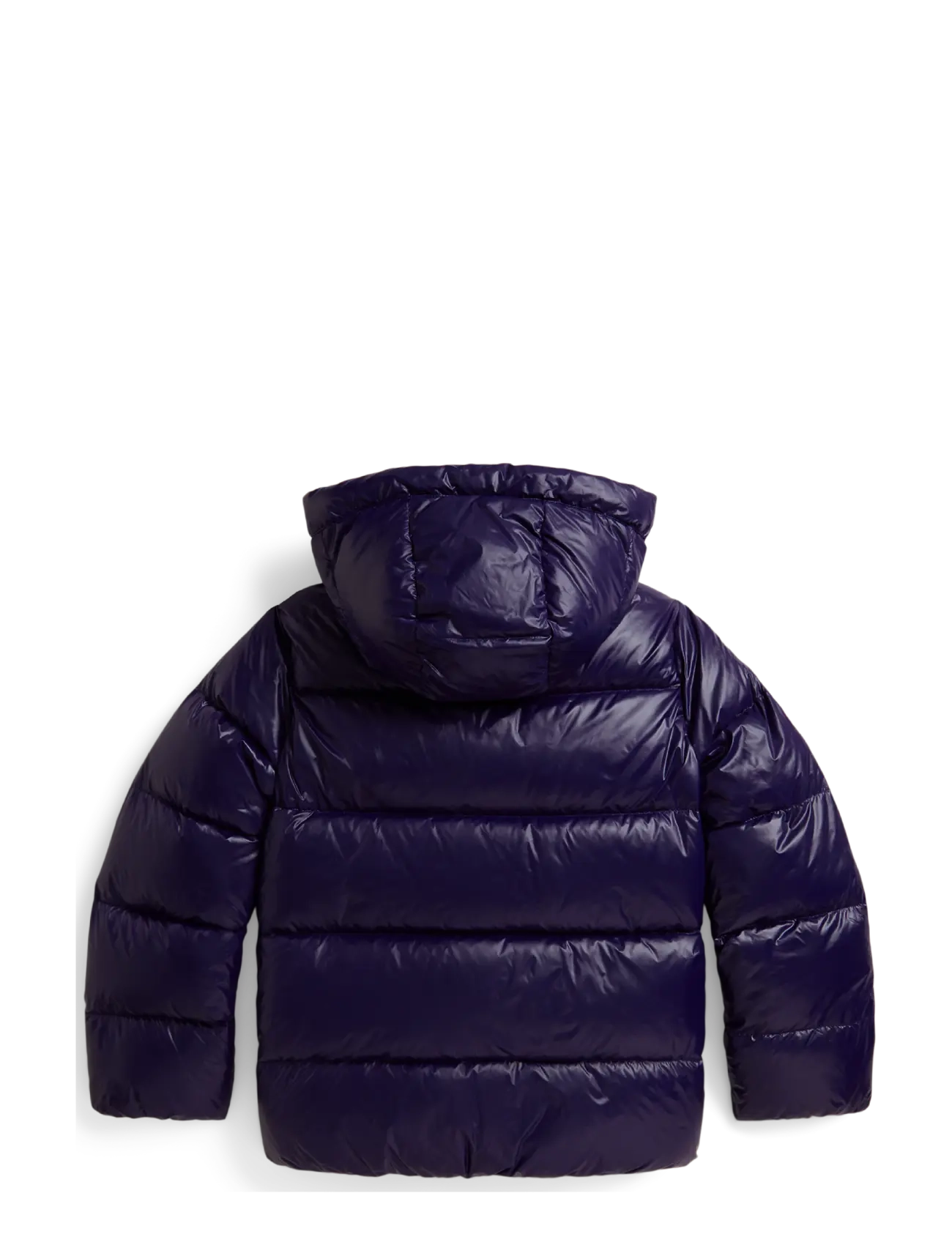 Ralph Lauren Kids - Glossy Down Hooded Jacket - termojakker - newport navy - 2