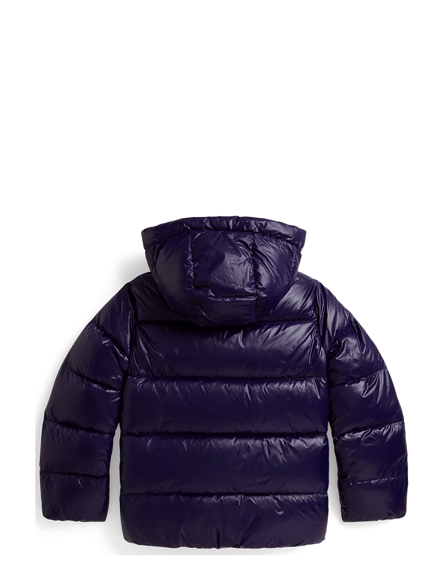 Ralph Lauren Kids - Glossy Down Hooded Jacket - thermo-jacken - newport navy - 2