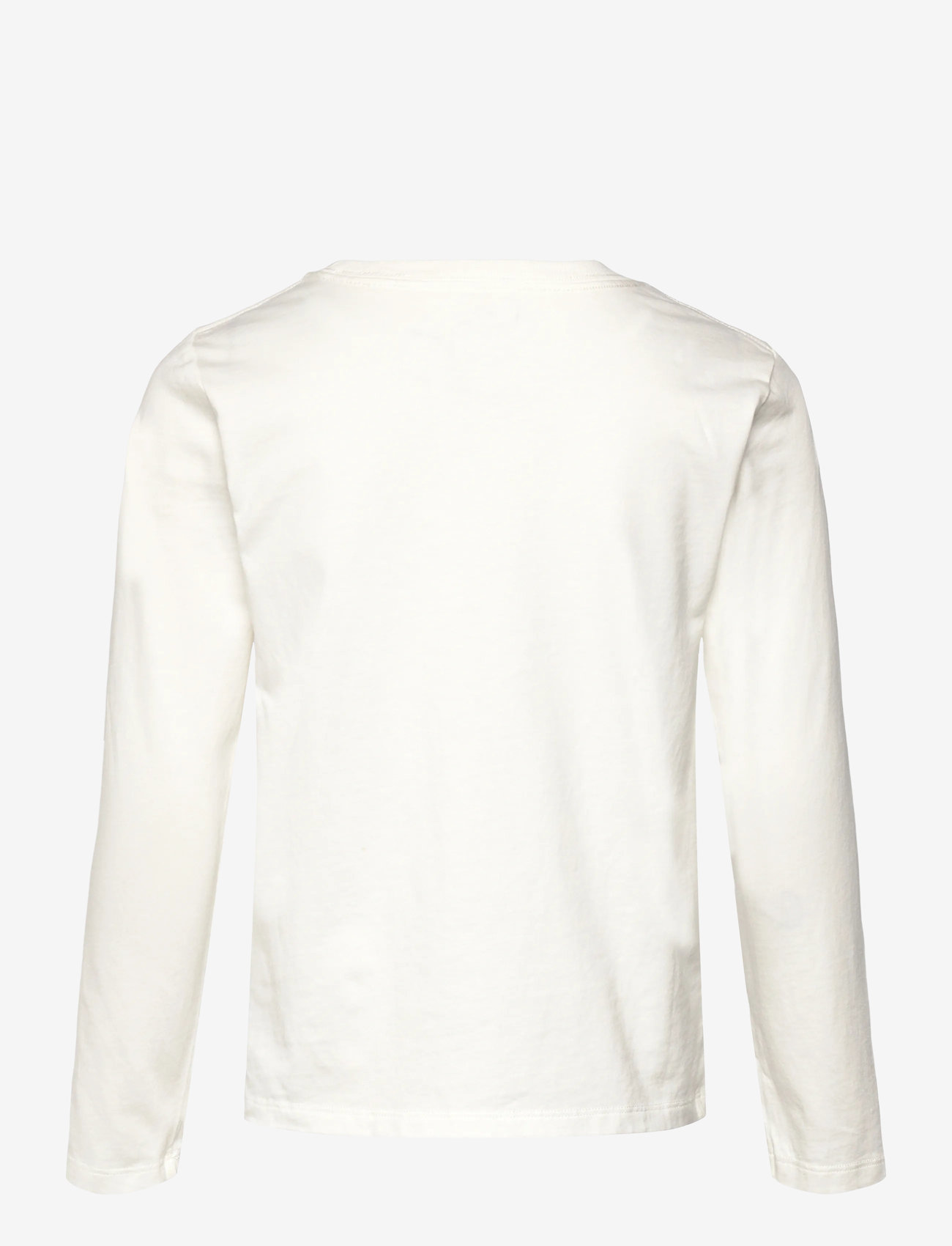 Ralph Lauren Kids - Polo Bear Cotton Long-Sleeve Tee - langærmede t-shirts - trophy cream - 1