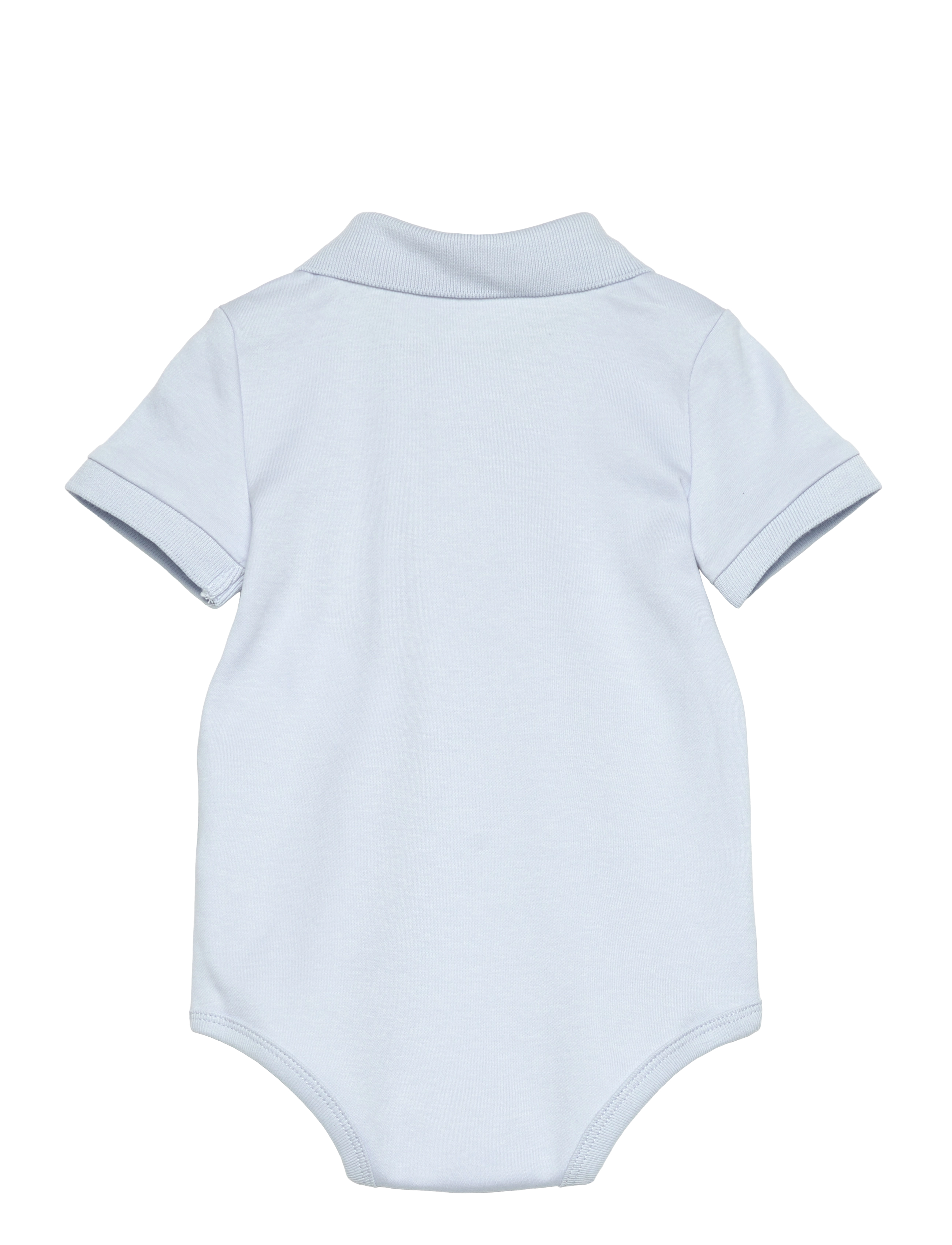 Ralph Lauren Kids - INTERLOCK-SS POLO-OP-BDY - kortærmede bodyer - beryl blue - 1