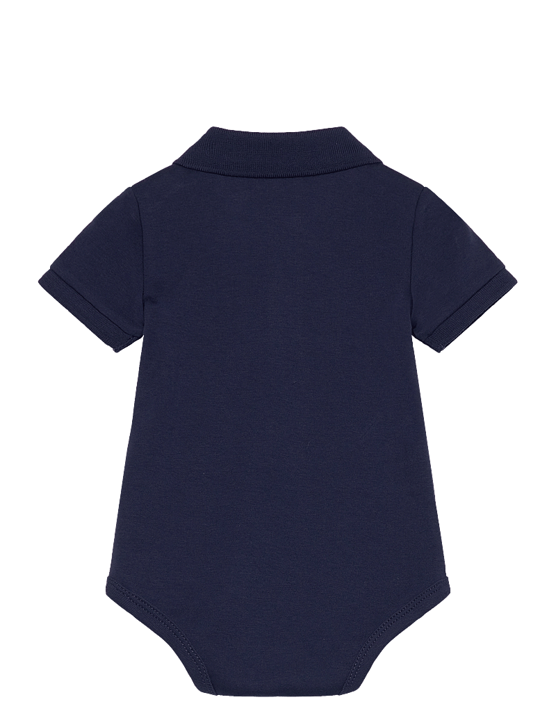 Ralph Lauren Kids - INTERLOCK-SS POLO-OP-BDY - kurzärmelige bodys - refined navy - 1