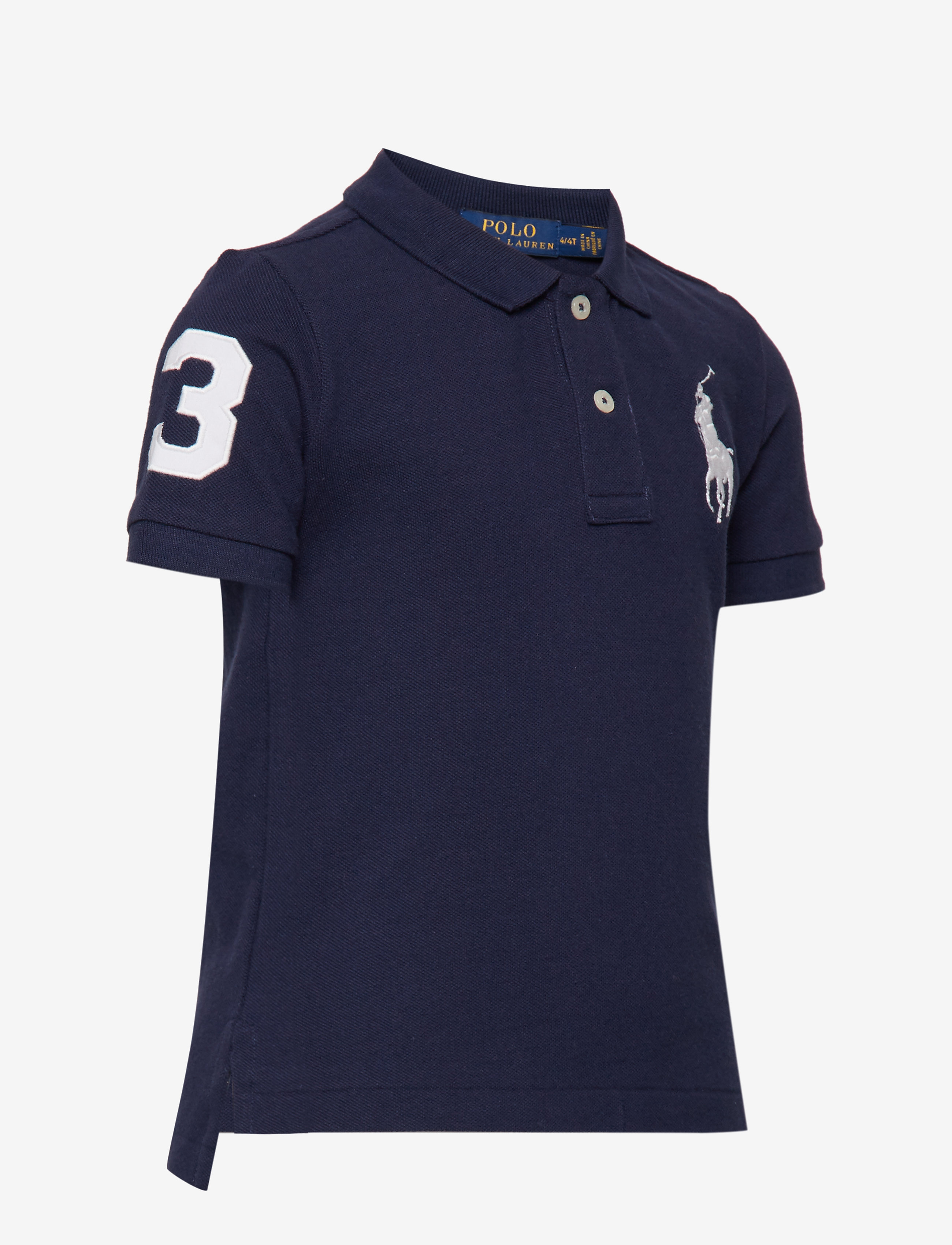 Ralph Lauren Kids - Cotton Mesh Polo Shirt - french navy - 4